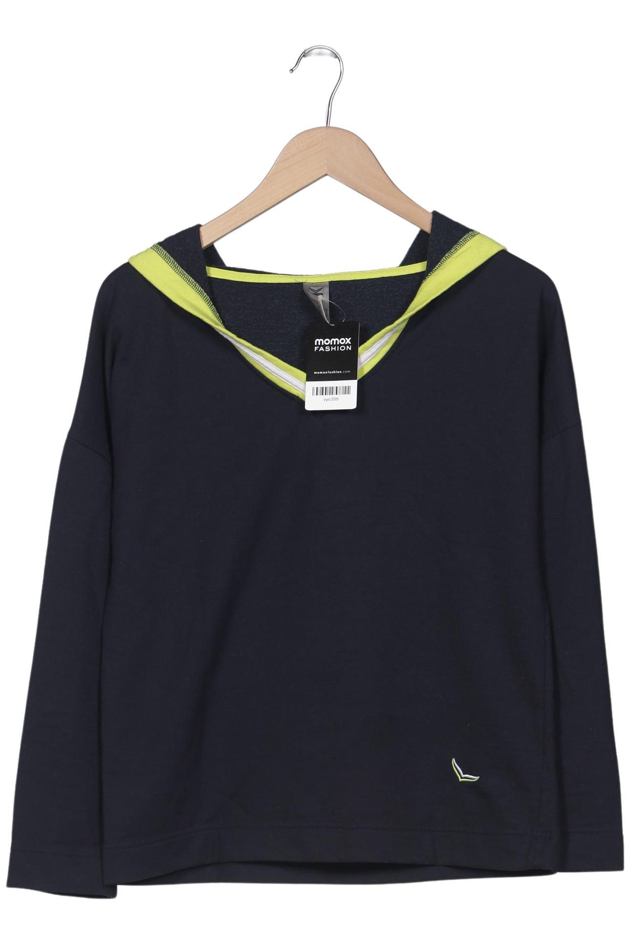 

Trigema Damen Kapuzenpullover, marineblau, Gr. 36