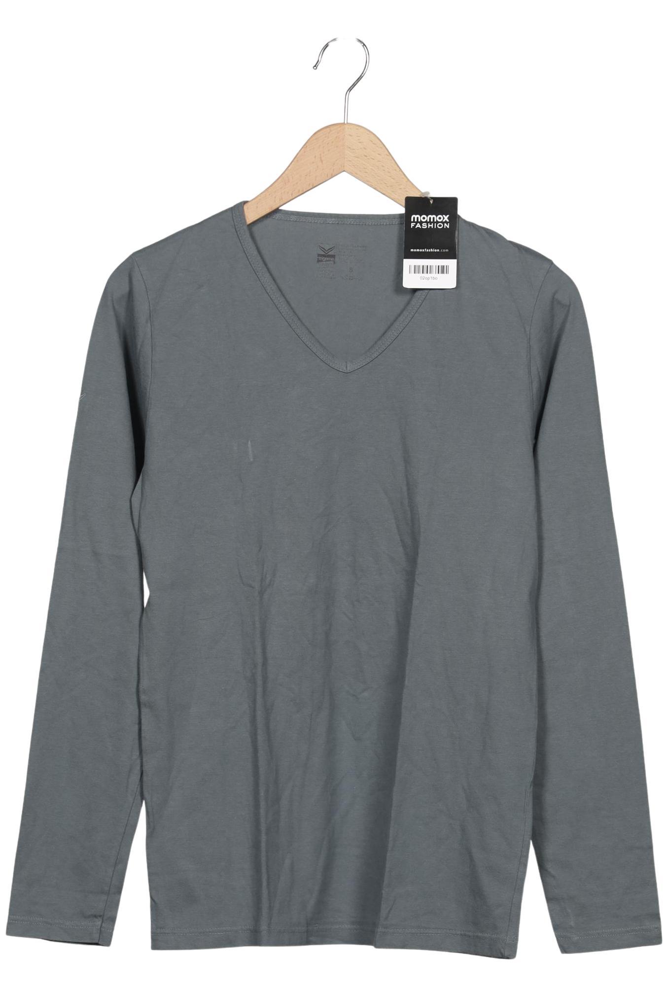 

Trigema Damen Langarmshirt, grau, Gr. 36