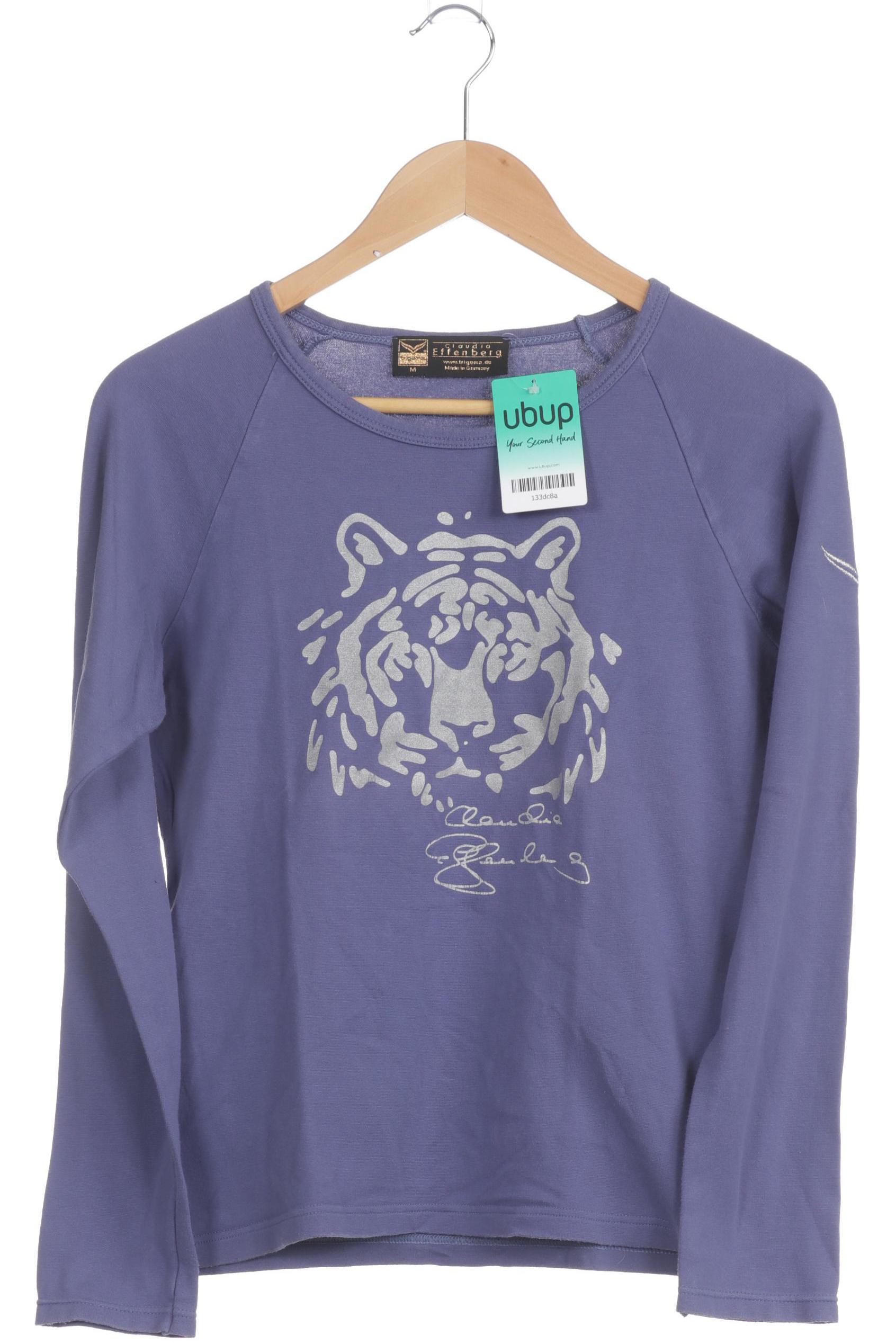 

Trigema Damen Langarmshirt, blau, Gr.