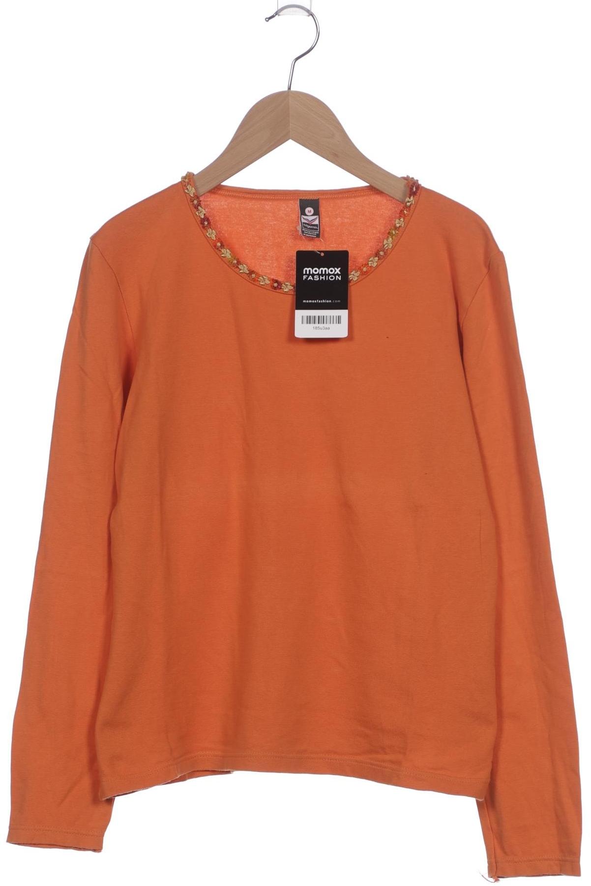 

Trigema Damen Langarmshirt, orange, Gr. 38