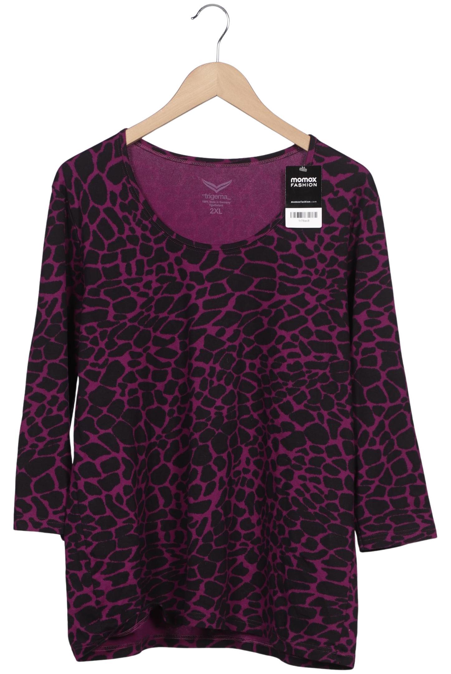 

Trigema Damen Langarmshirt, flieder, Gr. 46
