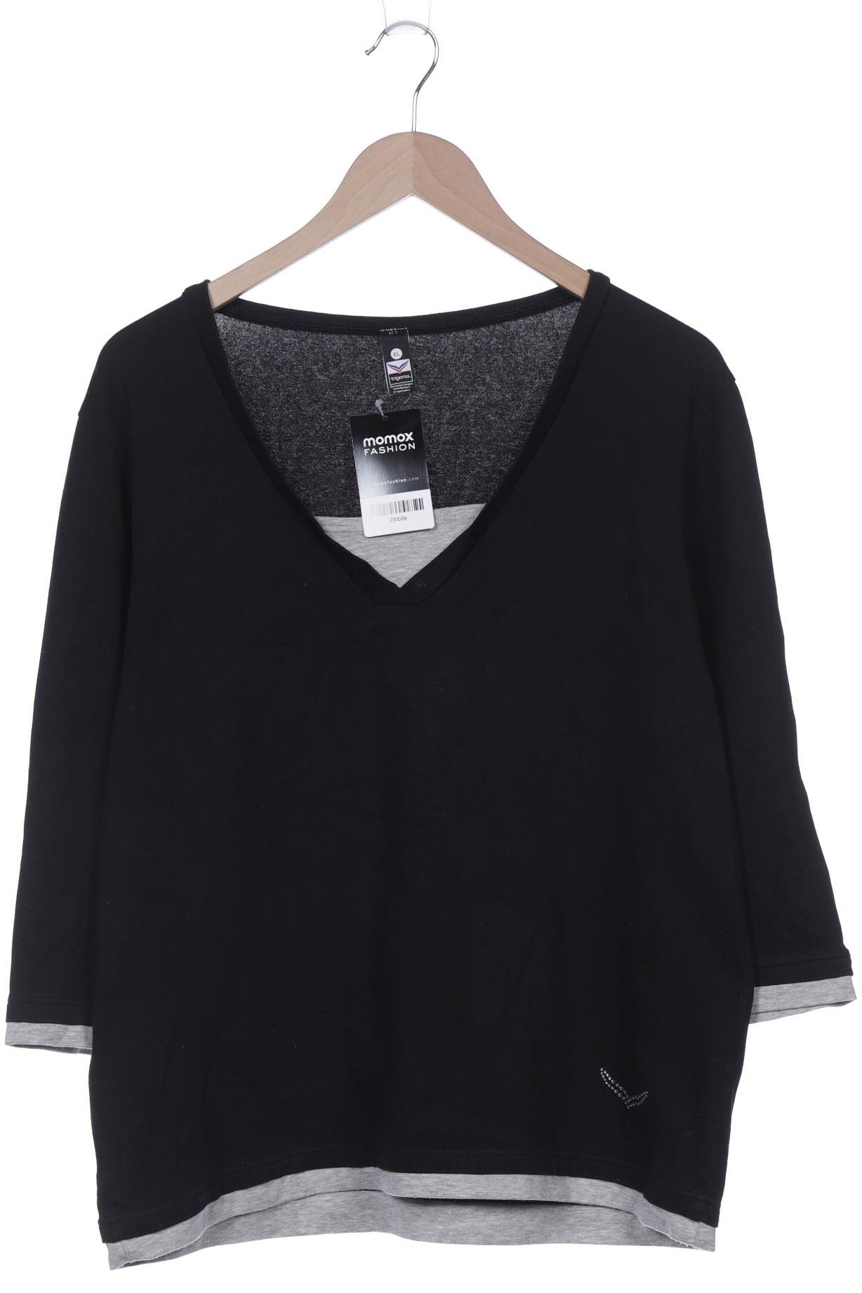 

Trigema Damen Langarmshirt, schwarz, Gr. 44