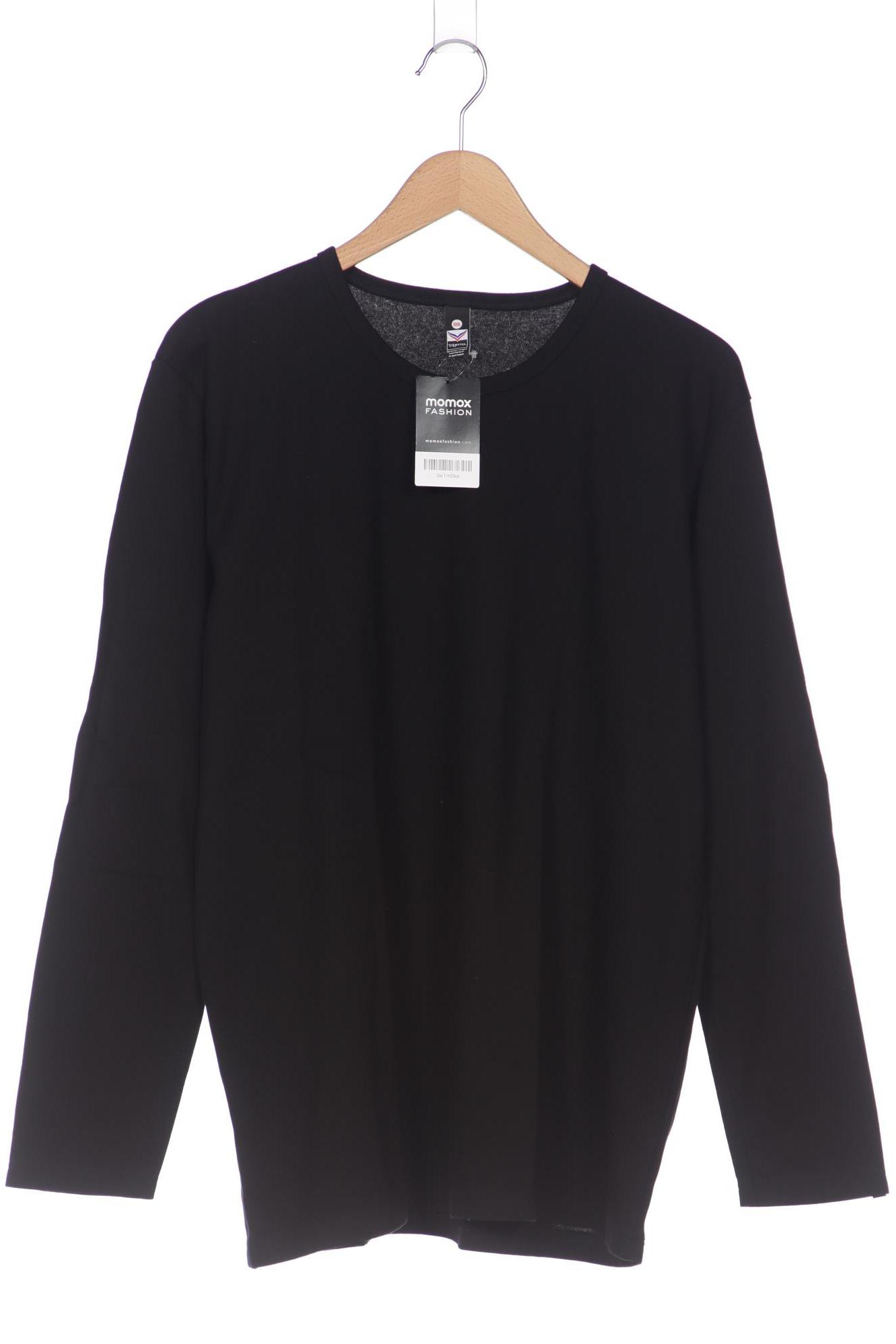 

Trigema Damen Langarmshirt, schwarz, Gr. 48