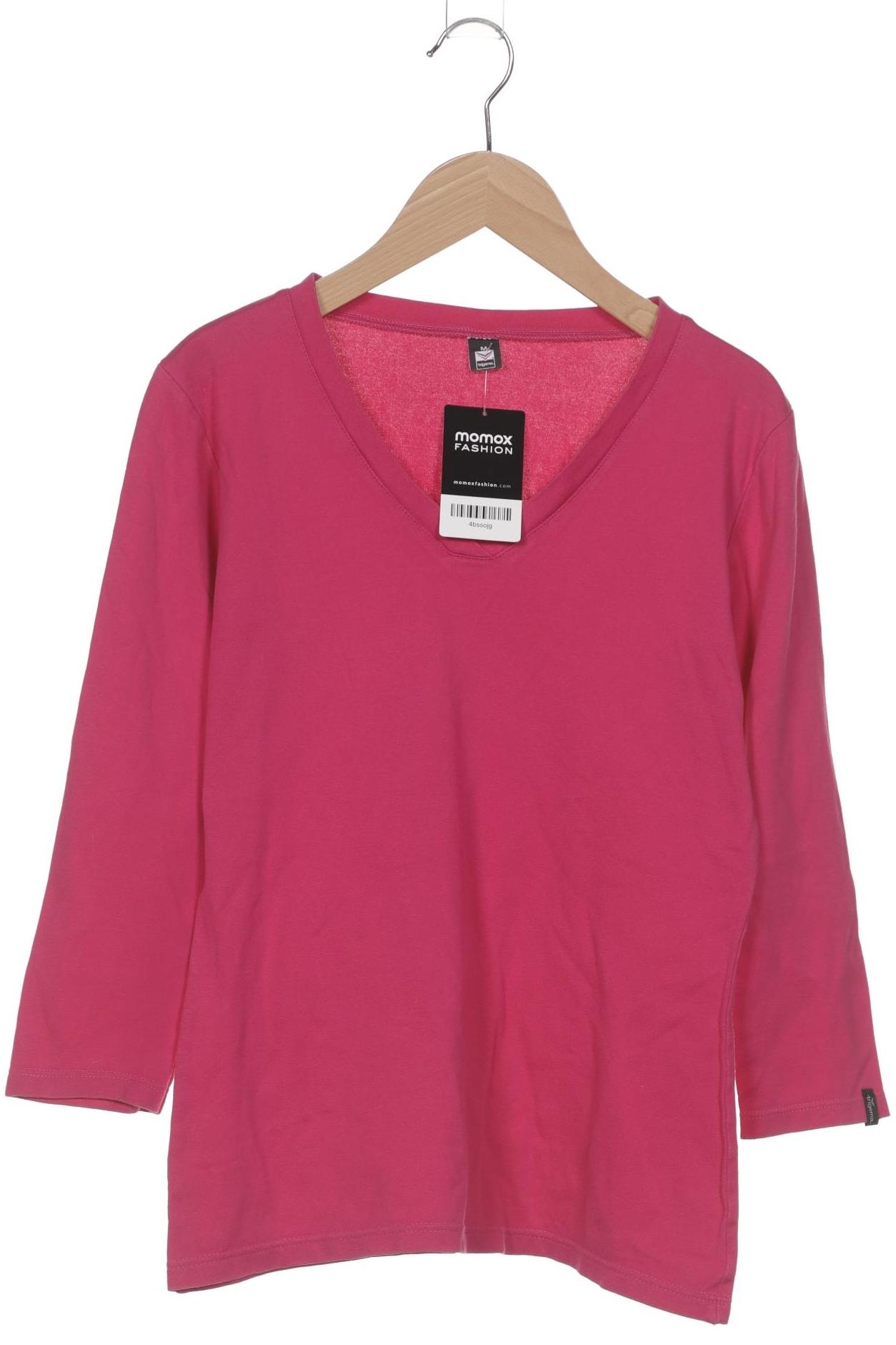 

Trigema Damen Langarmshirt, pink, Gr. 38