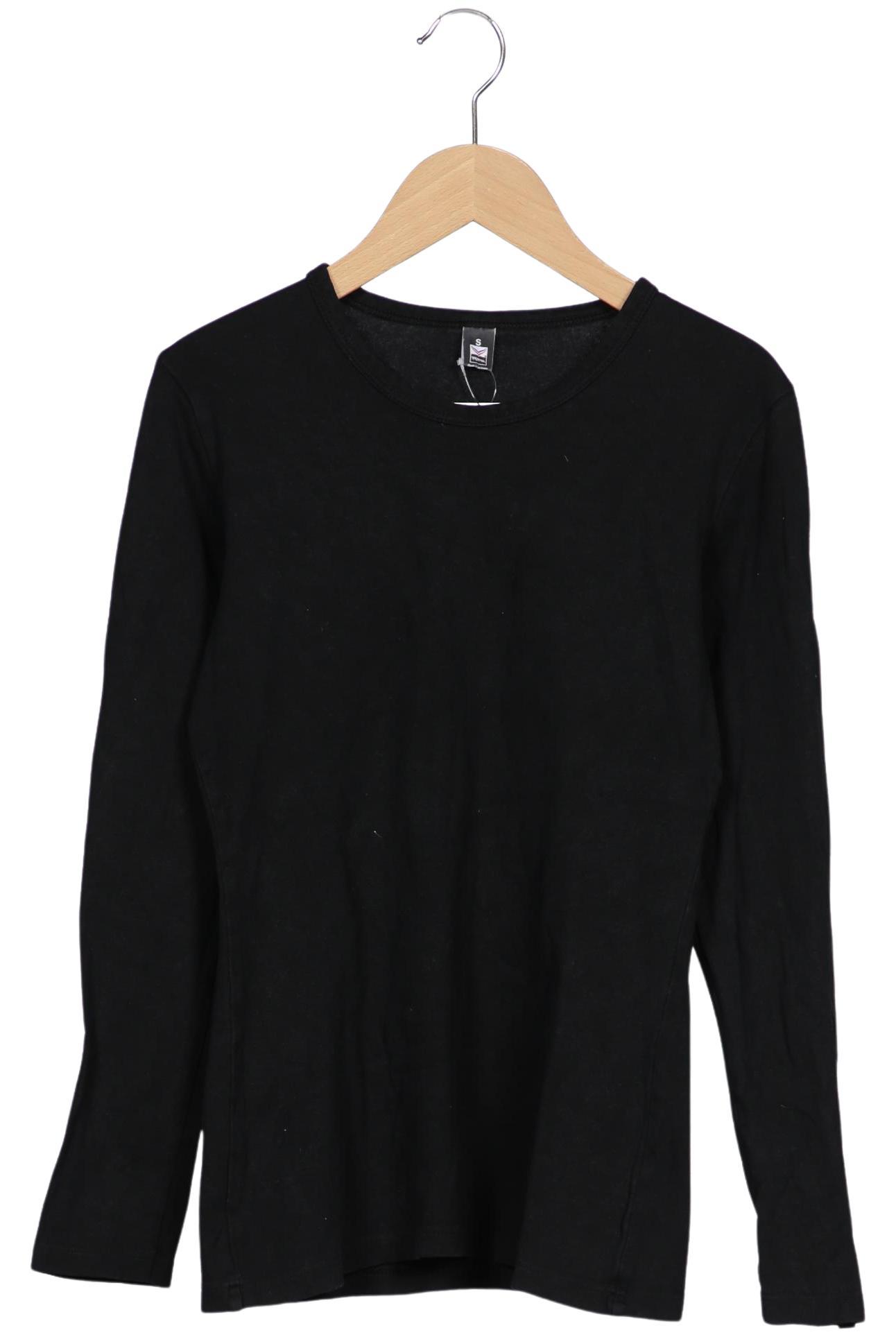 

Trigema Damen Langarmshirt, schwarz, Gr. 36