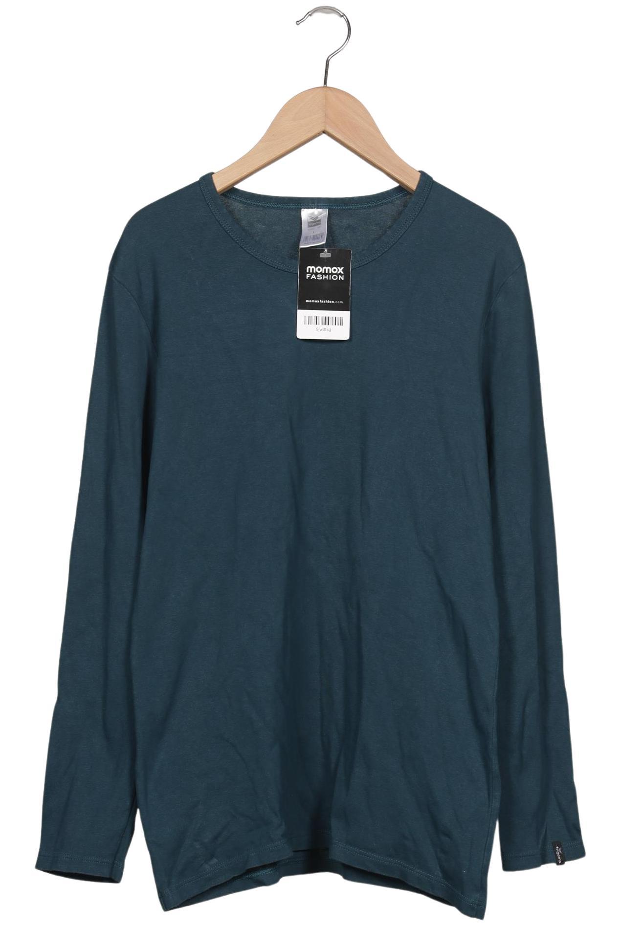 

Trigema Damen Langarmshirt, türkis, Gr. 42