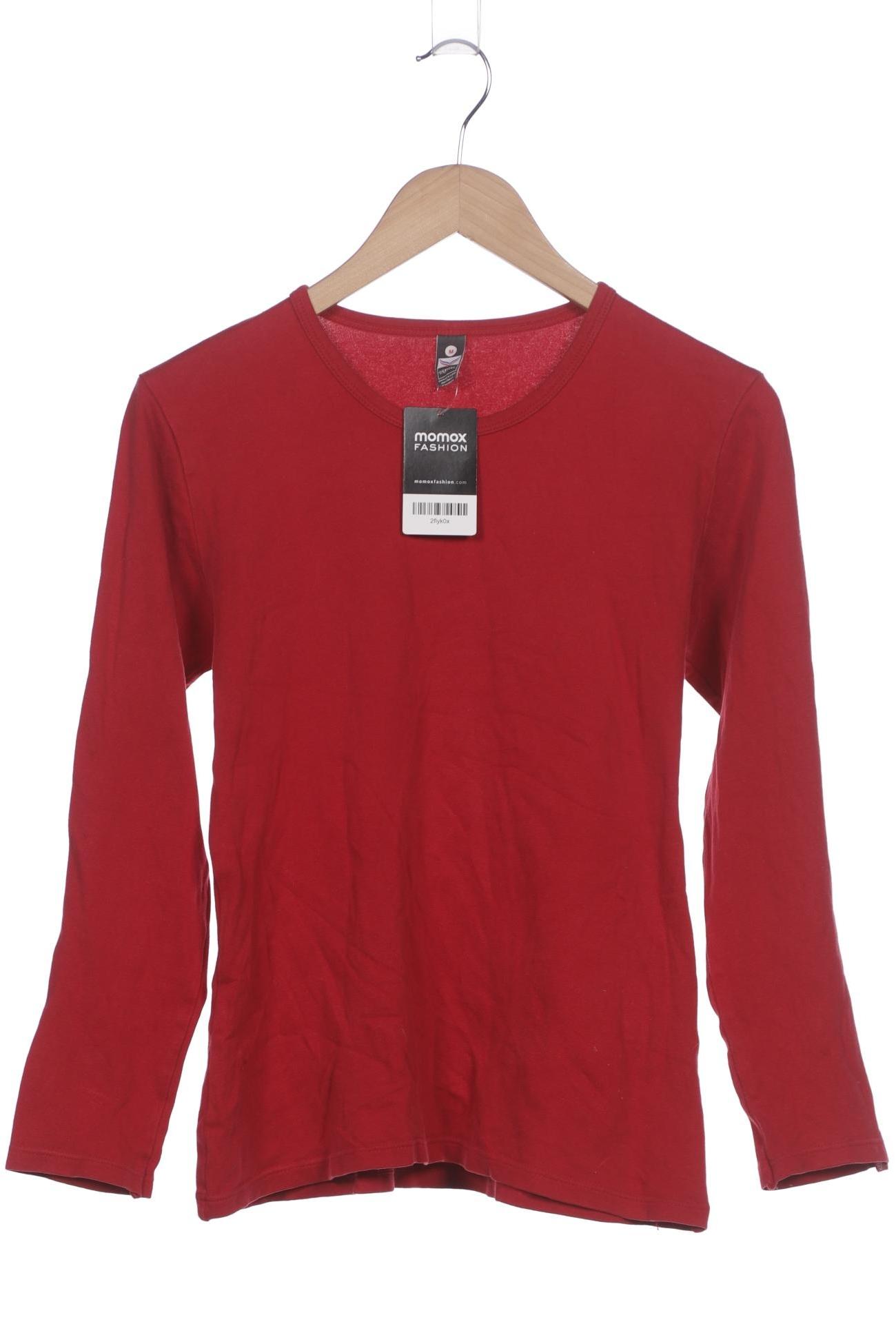 

Trigema Damen Langarmshirt, rot, Gr. 38
