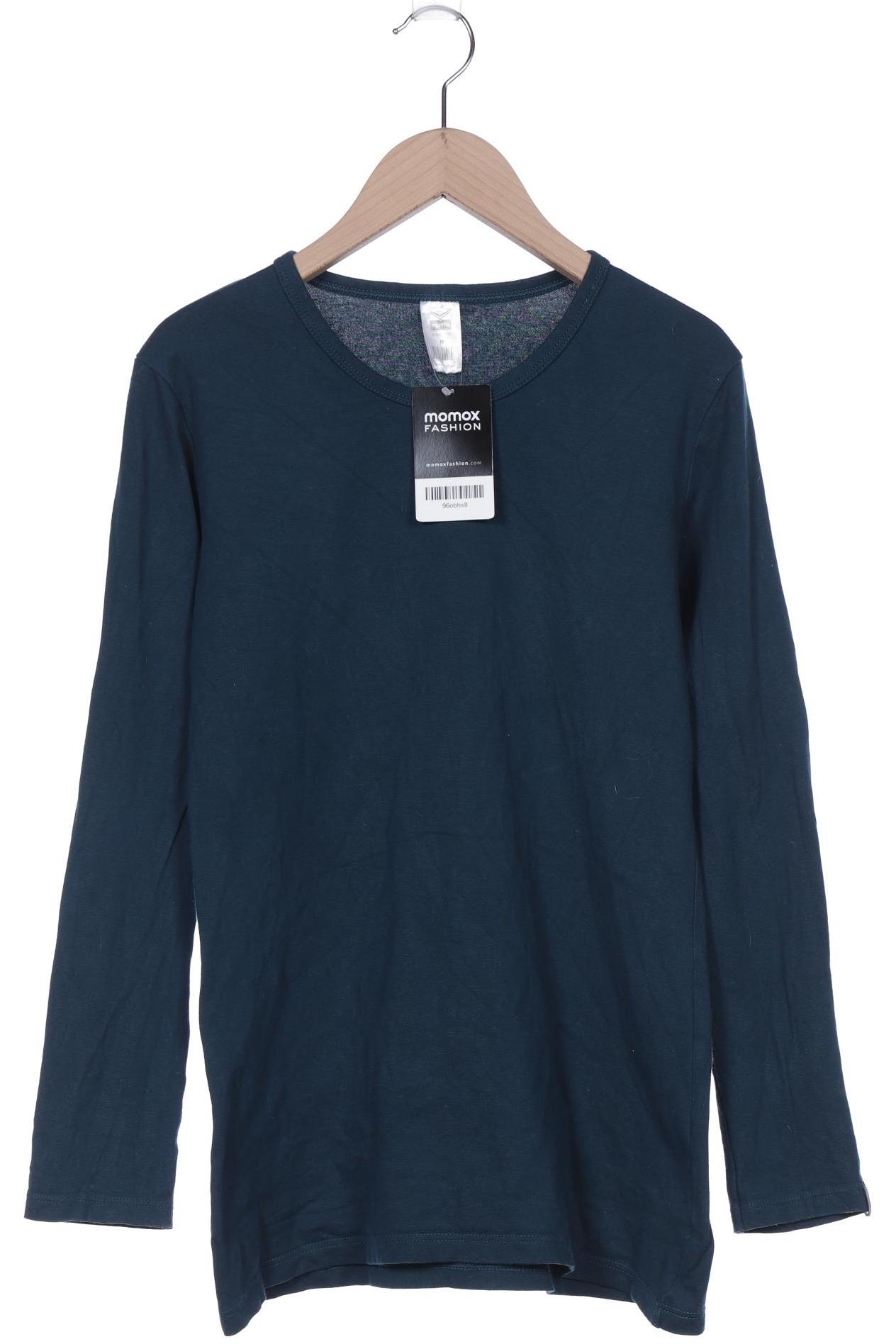 

Trigema Damen Langarmshirt, türkis, Gr. 38