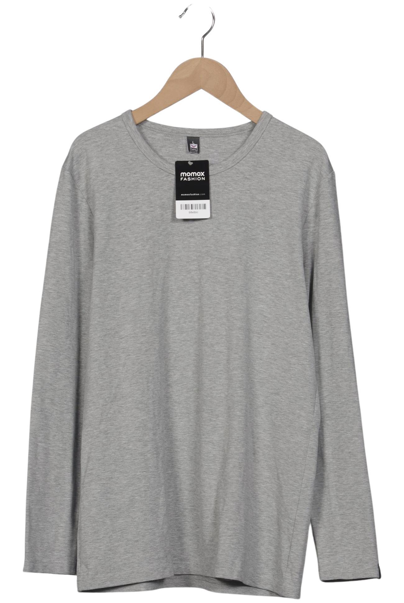 

Trigema Damen Langarmshirt, grau, Gr. 42