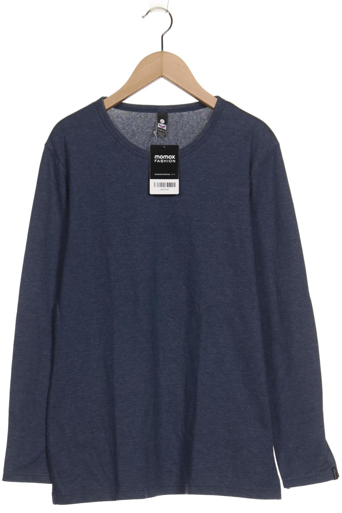 

Trigema Damen Langarmshirt, marineblau, Gr. 42