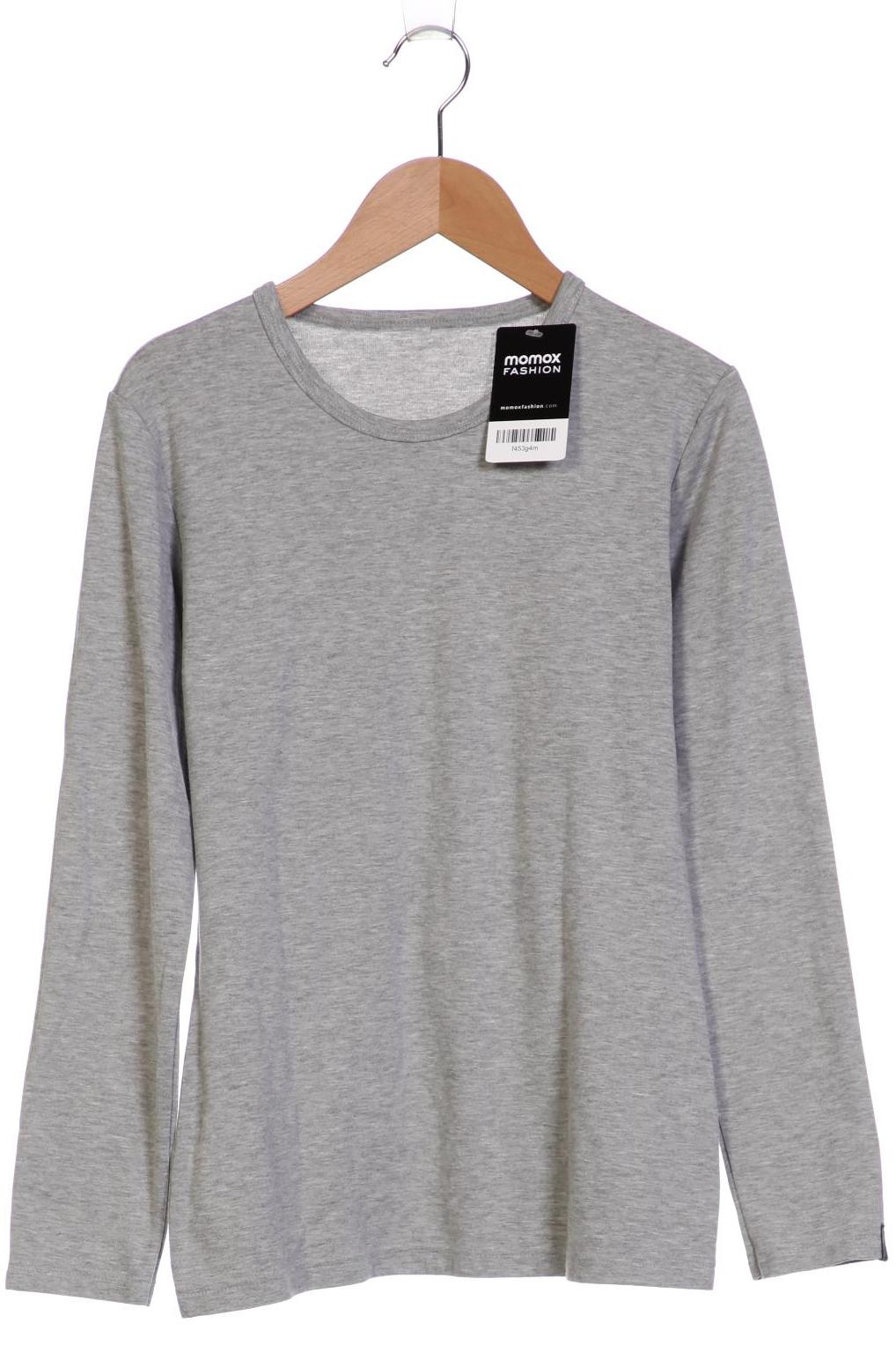 

Trigema Damen Langarmshirt, grau, Gr. 34