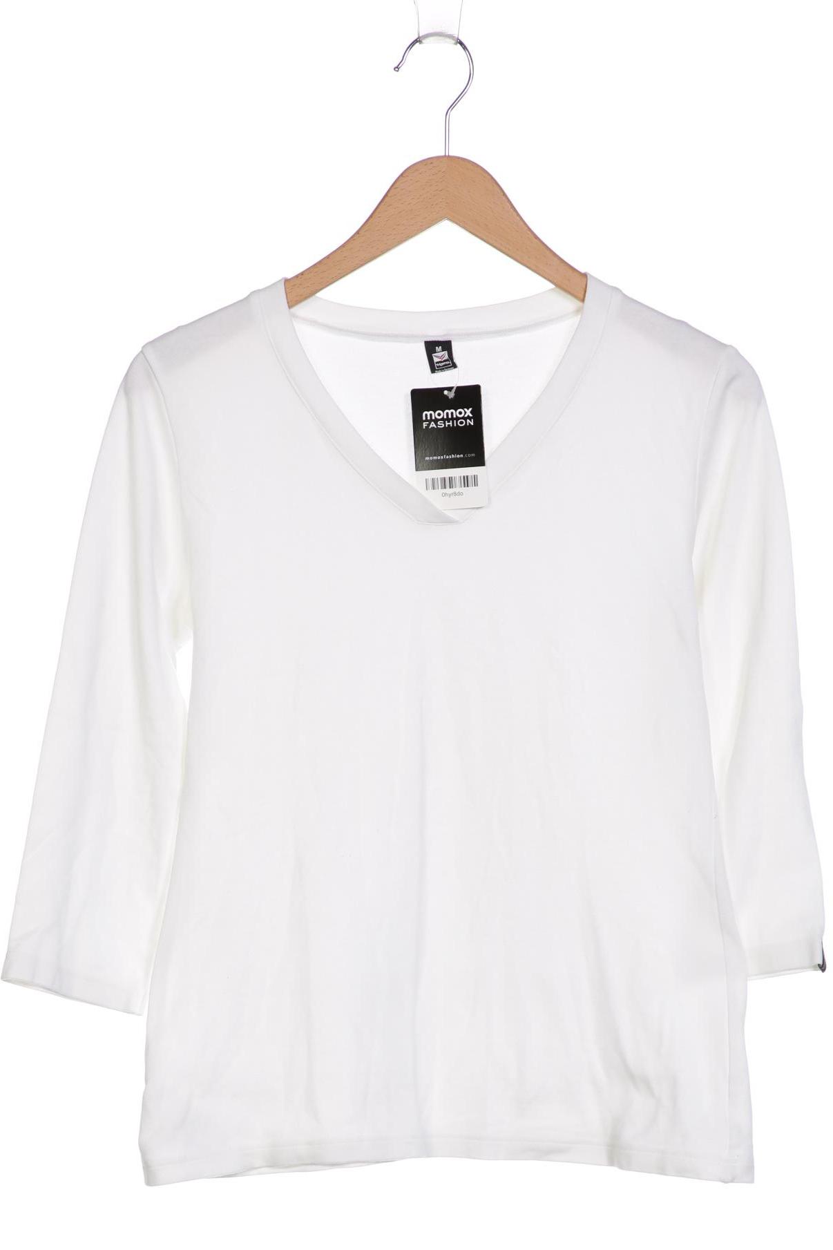 

Trigema Damen Langarmshirt, weiß, Gr. 38