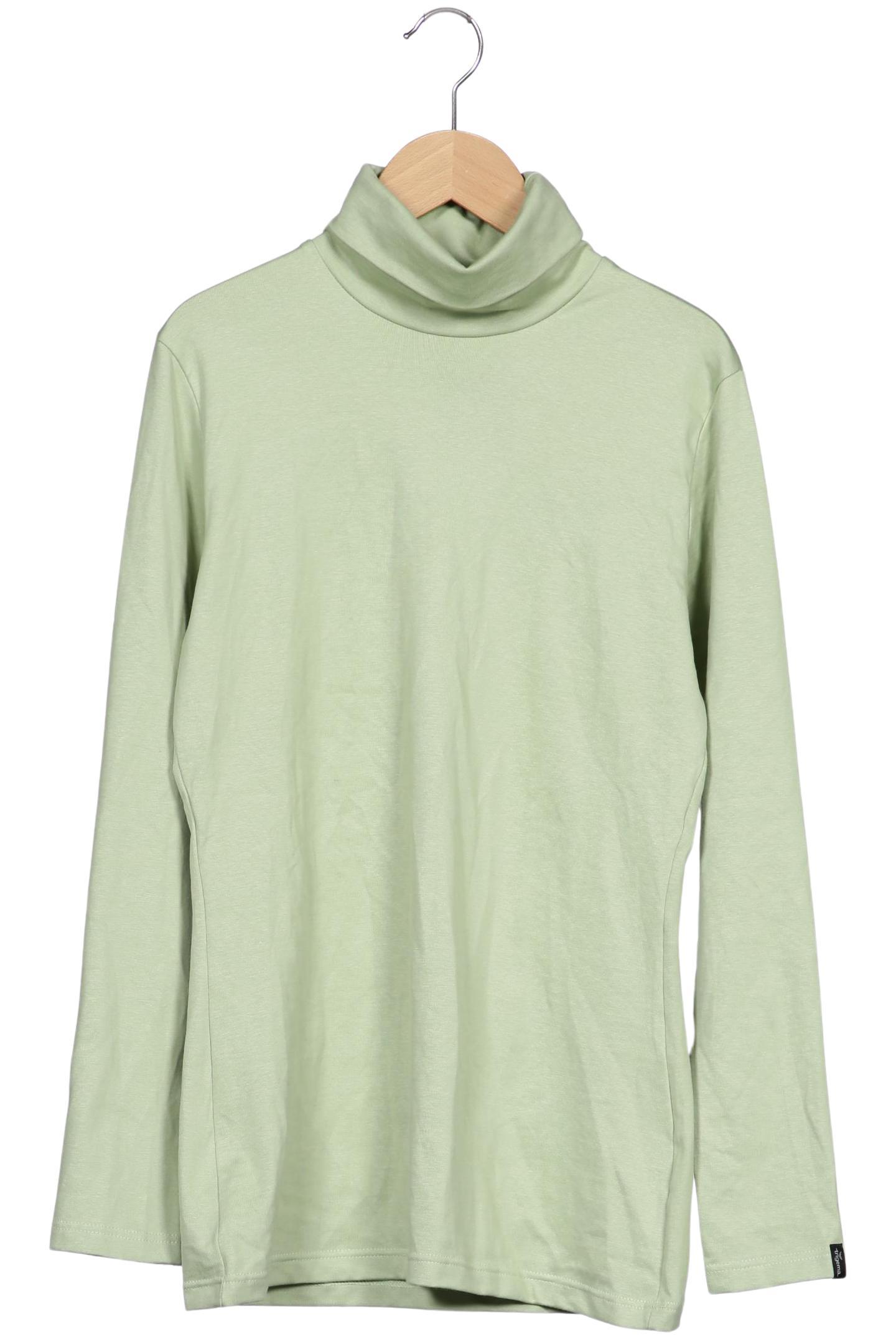 

Trigema Damen Langarmshirt, hellgrün, Gr. 38