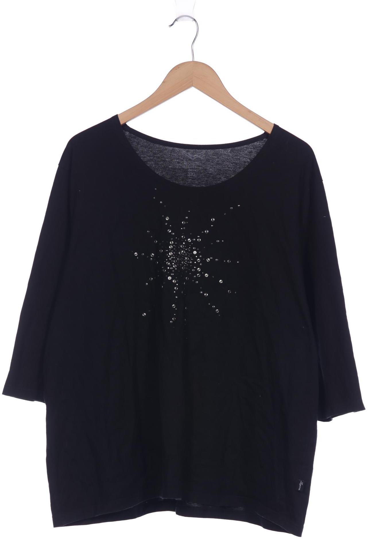 

Trigema Damen Langarmshirt, schwarz, Gr. 48
