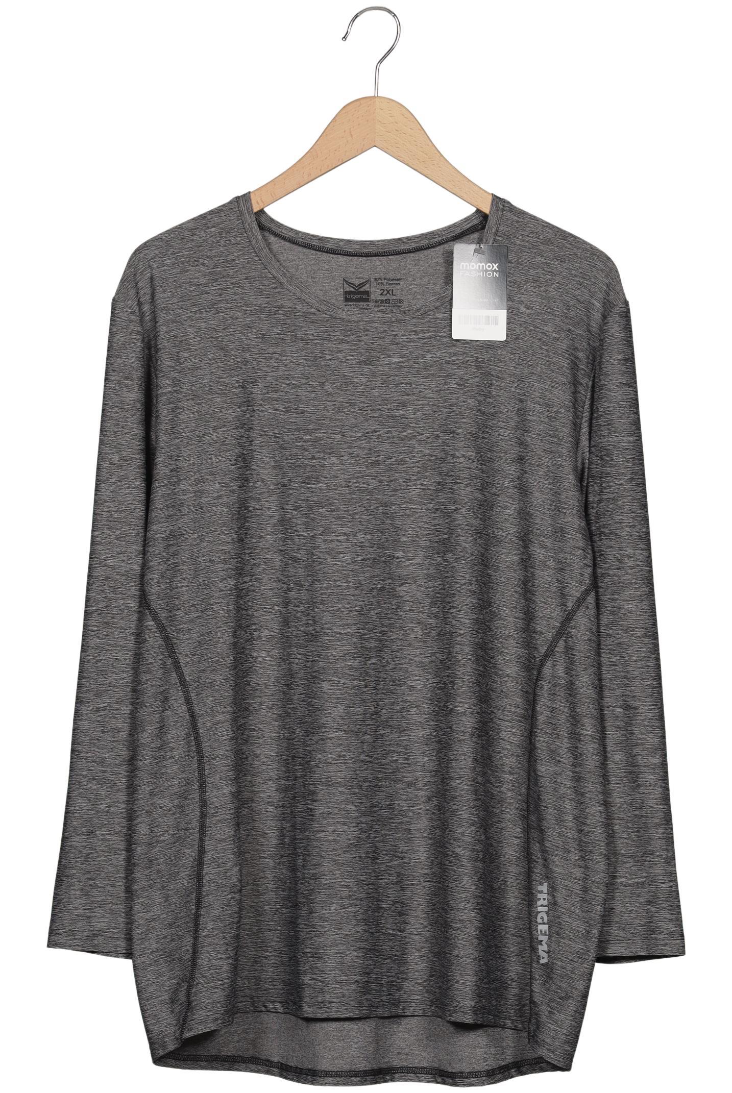

Trigema Damen Langarmshirt, grau, Gr. 46