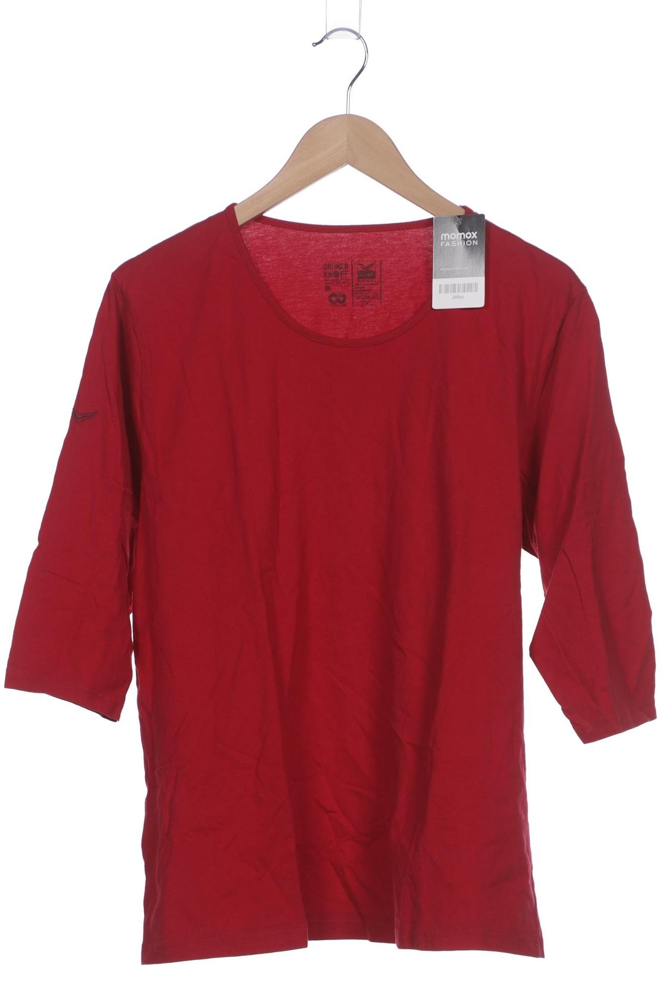 

Trigema Damen Langarmshirt, rot, Gr. 46