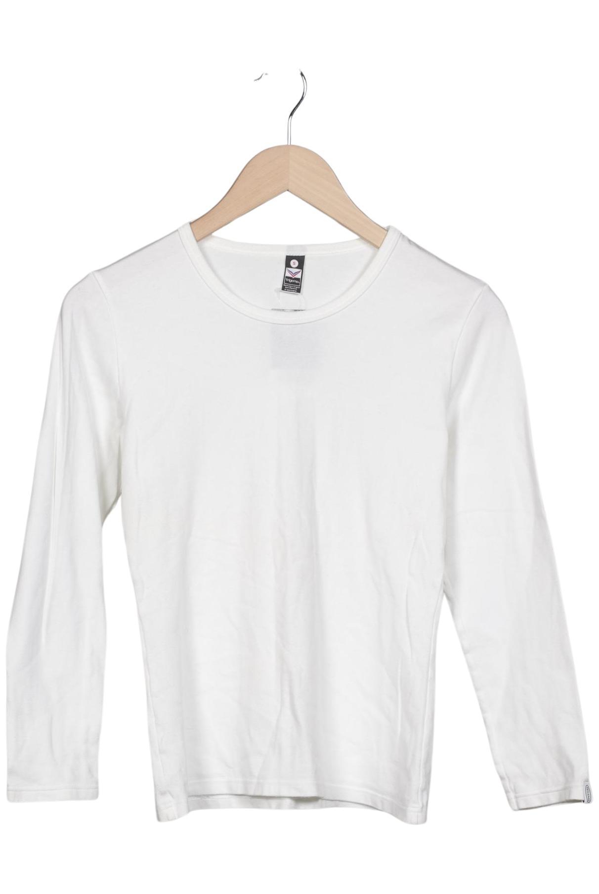 

Trigema Damen Langarmshirt, weiß, Gr. 60