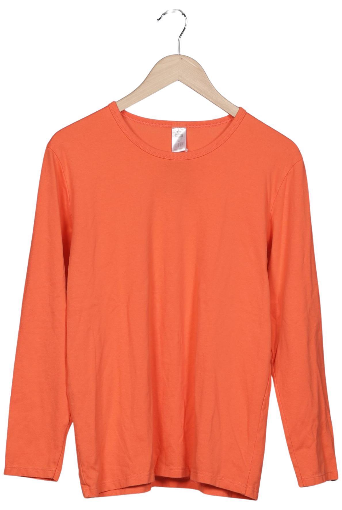 

Trigema Damen Langarmshirt, orange, Gr. 44