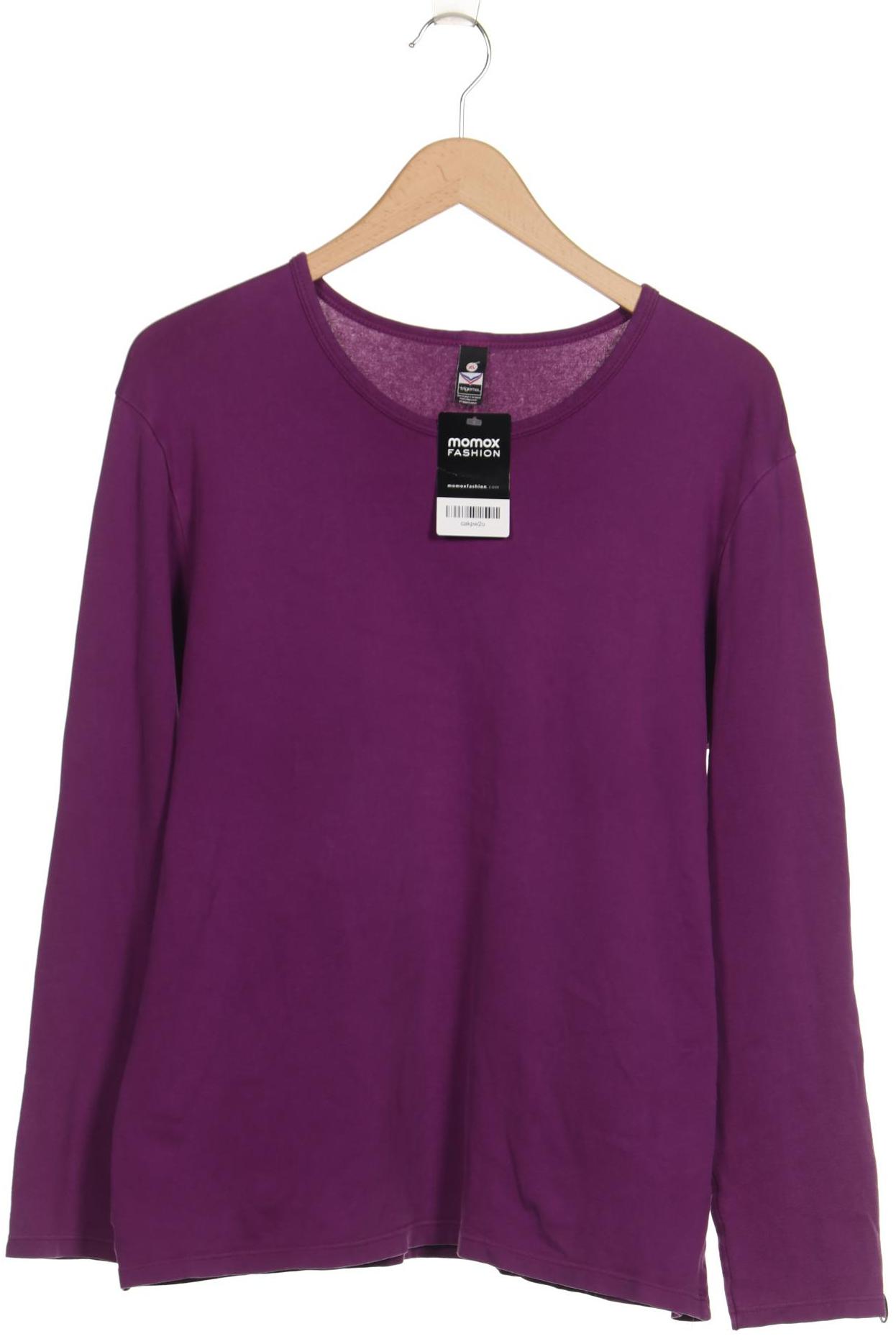 

Trigema Damen Langarmshirt, flieder, Gr. 44