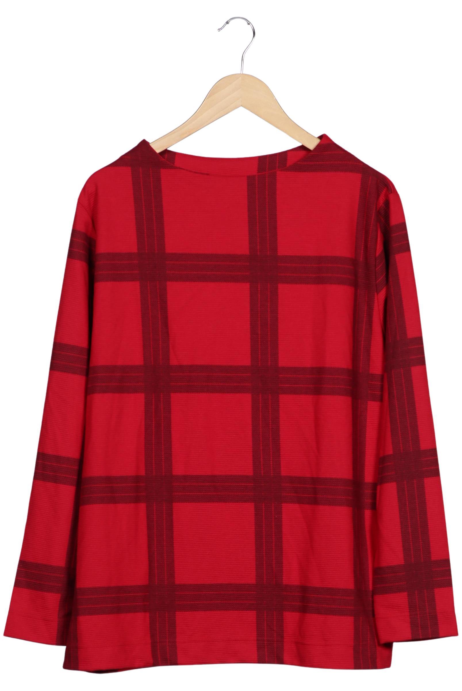 

Trigema Damen Langarmshirt, rot, Gr. 44