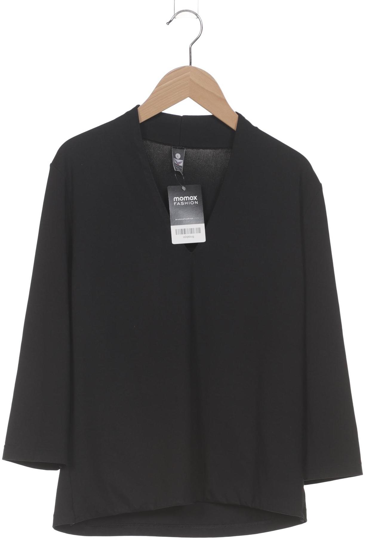 

Trigema Damen Langarmshirt, schwarz, Gr. 42