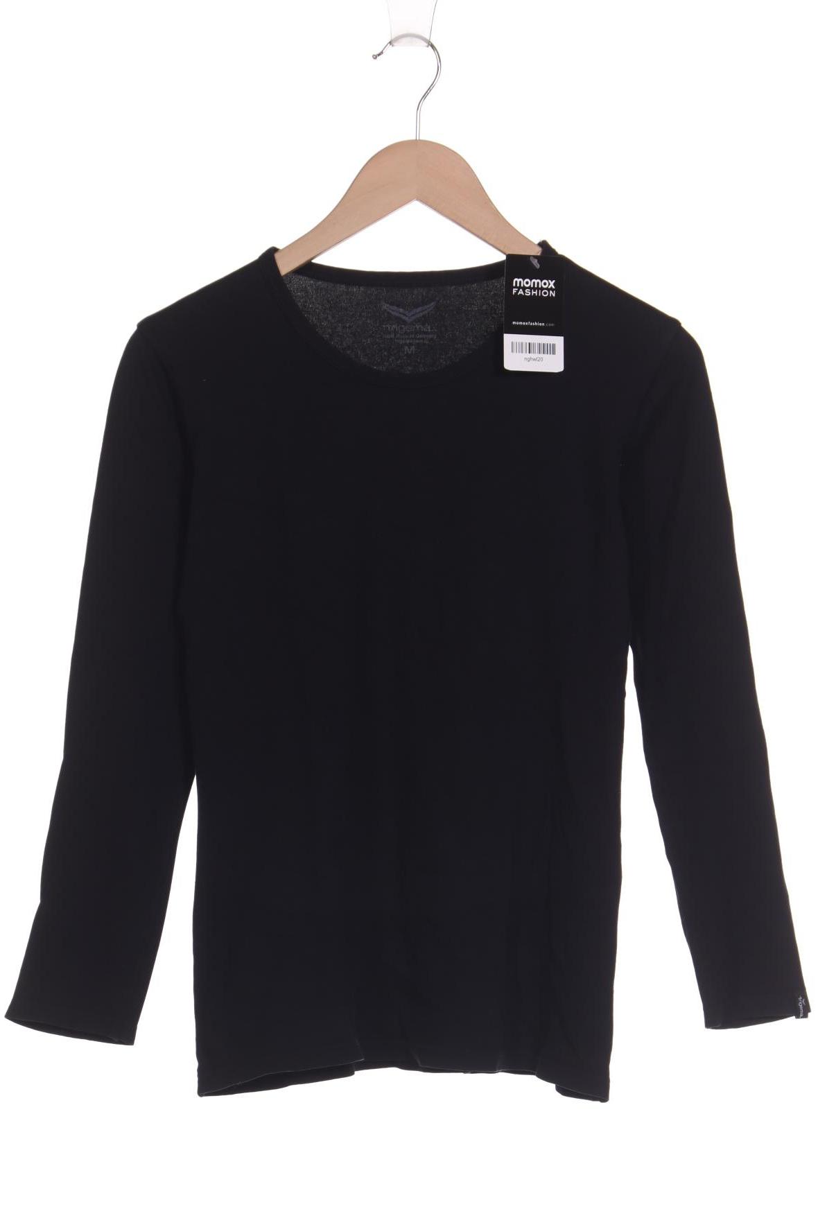 

Trigema Damen Langarmshirt, schwarz, Gr. 38
