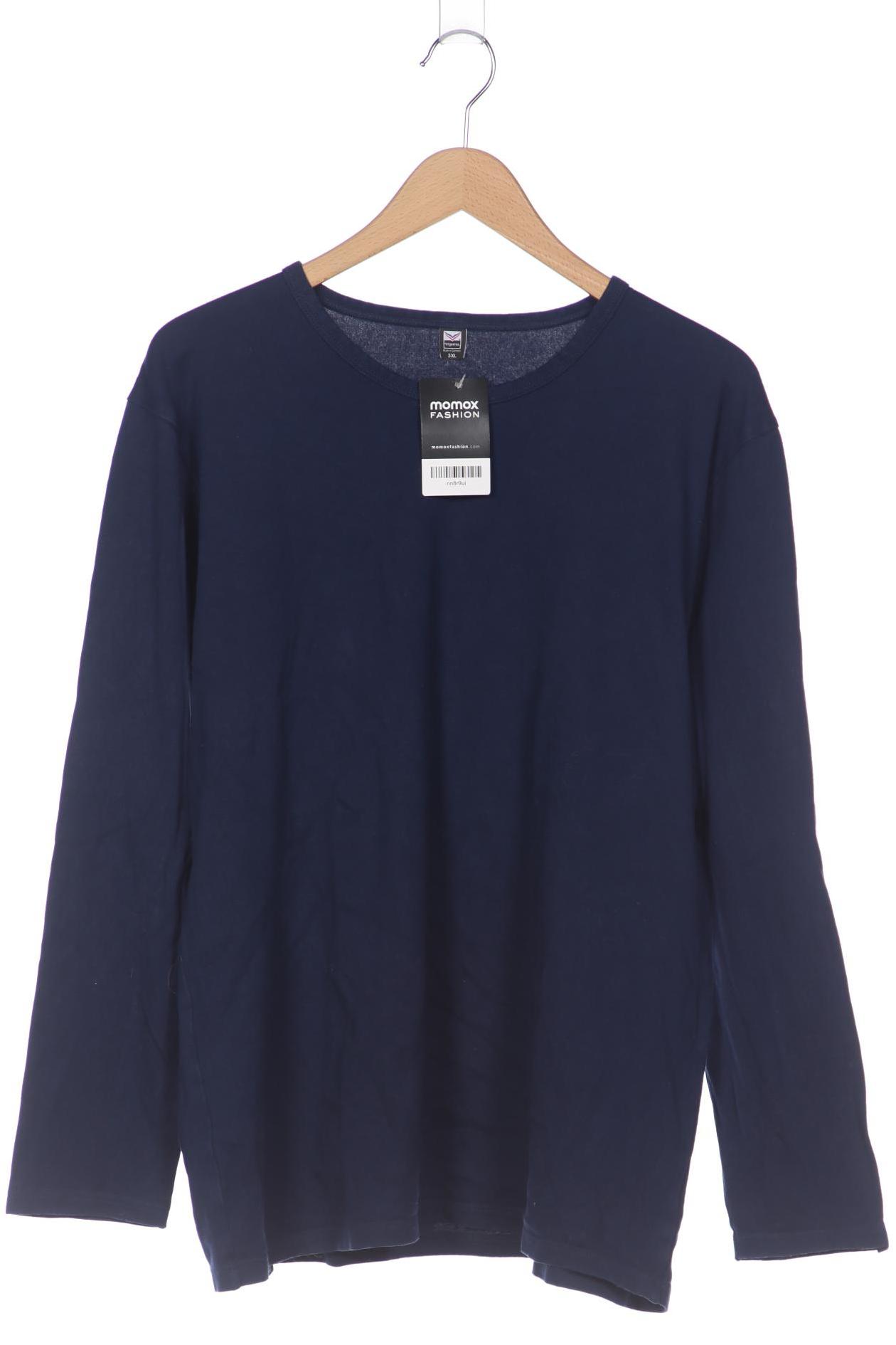 

Trigema Damen Langarmshirt, marineblau, Gr. 48