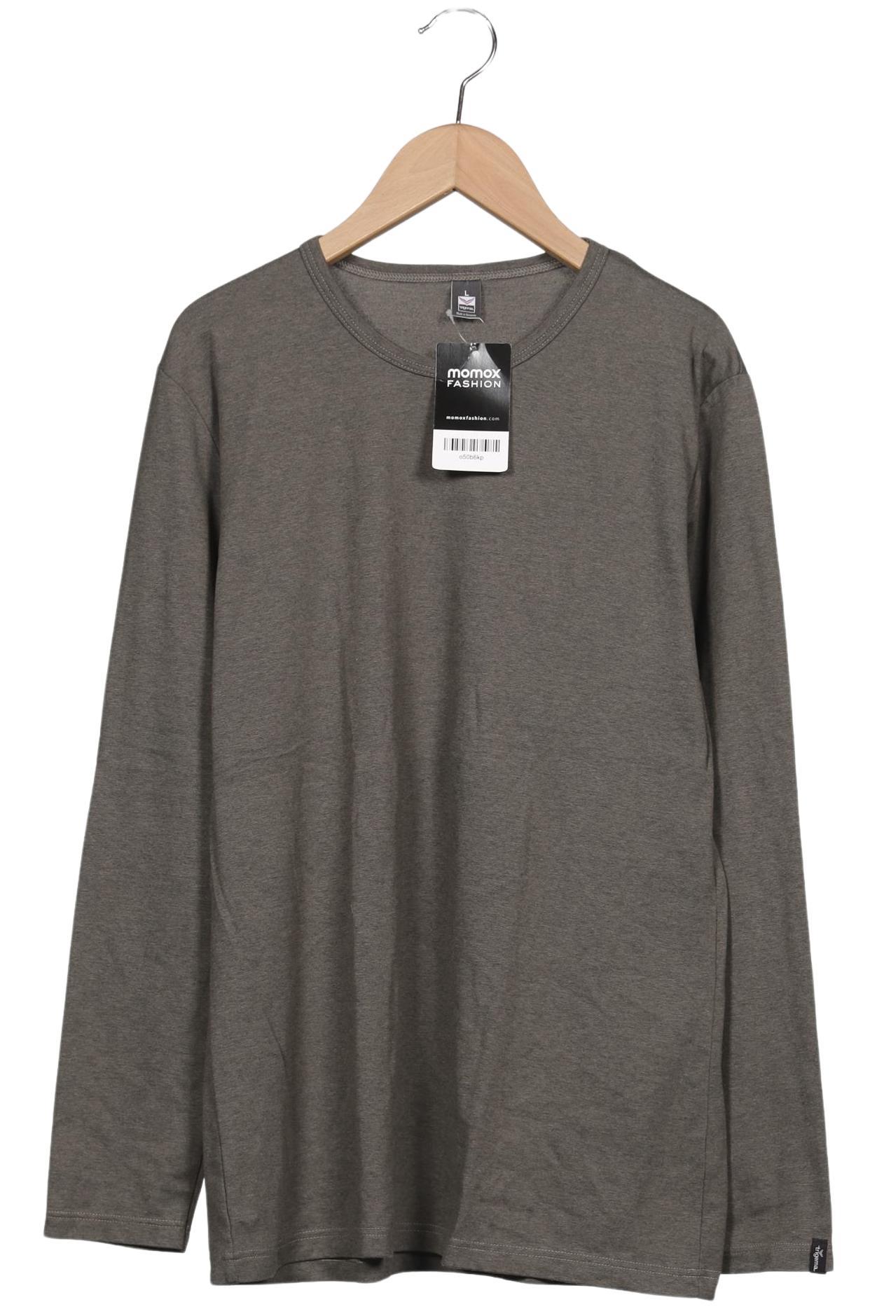 

Trigema Damen Langarmshirt, grau, Gr. 42