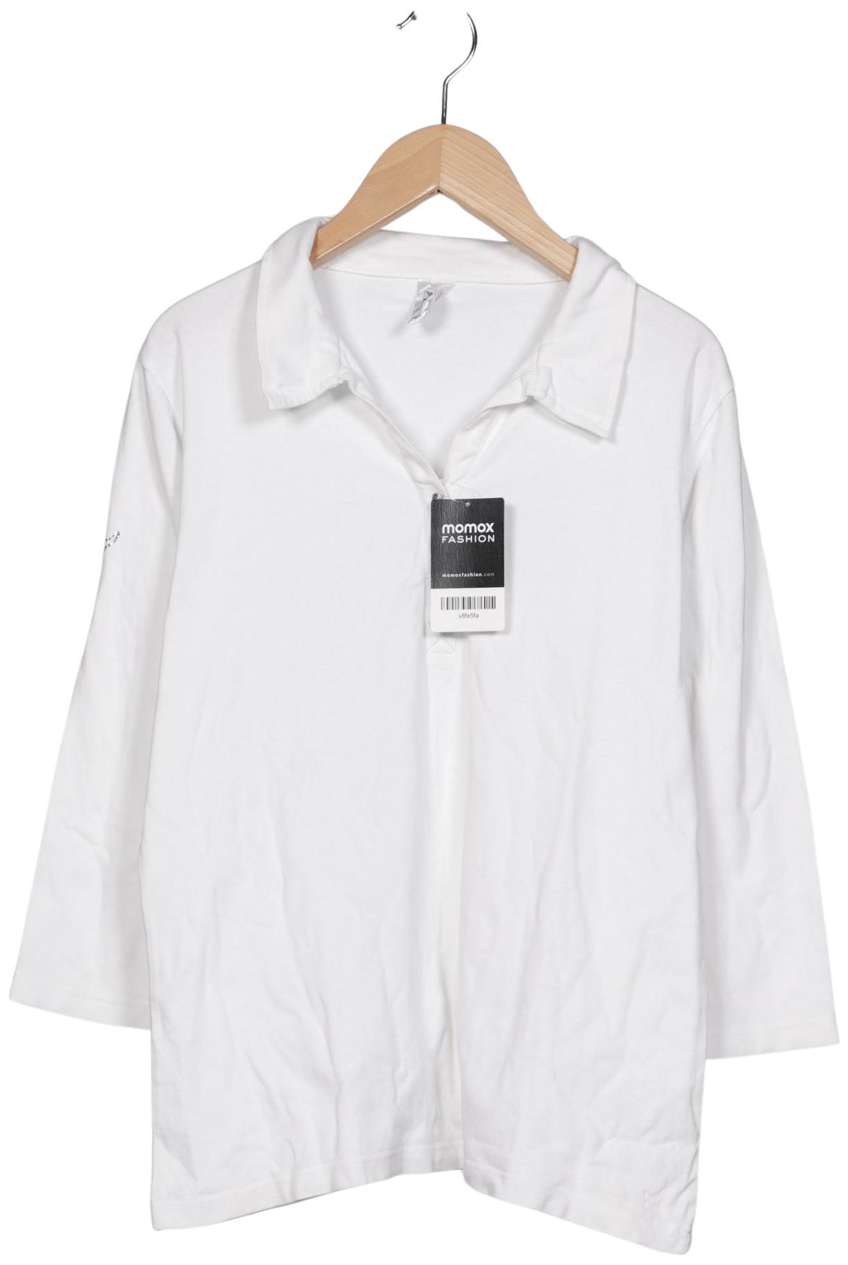 

Trigema Damen Langarmshirt, weiß, Gr. 42