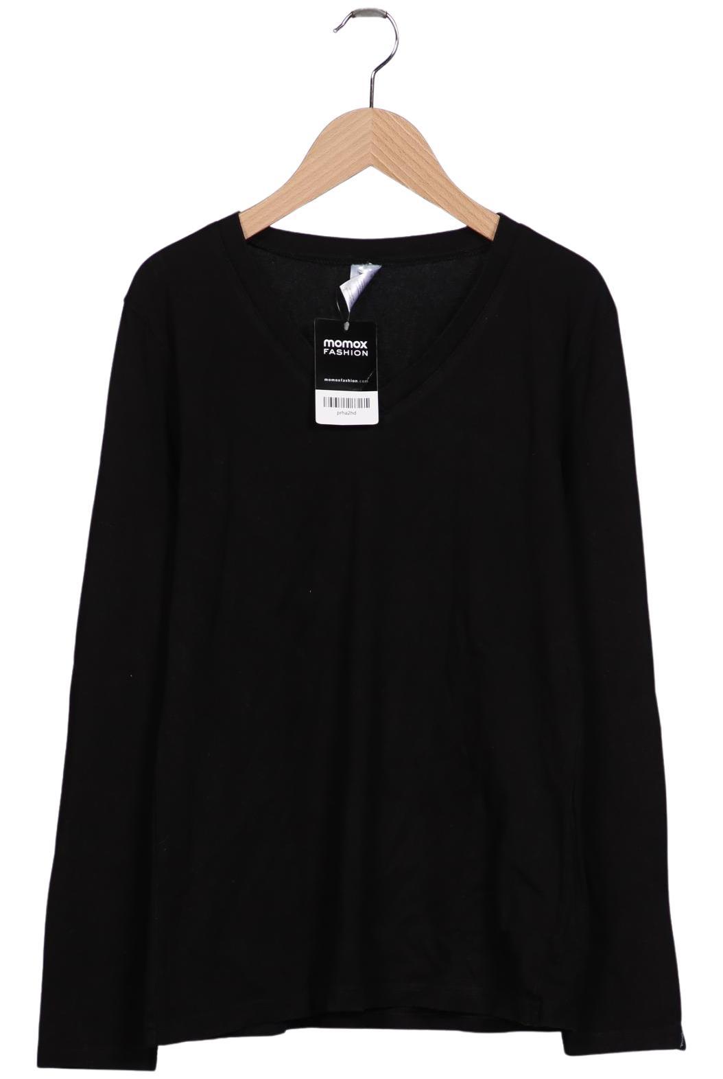 

Trigema Damen Langarmshirt, schwarz, Gr. 42