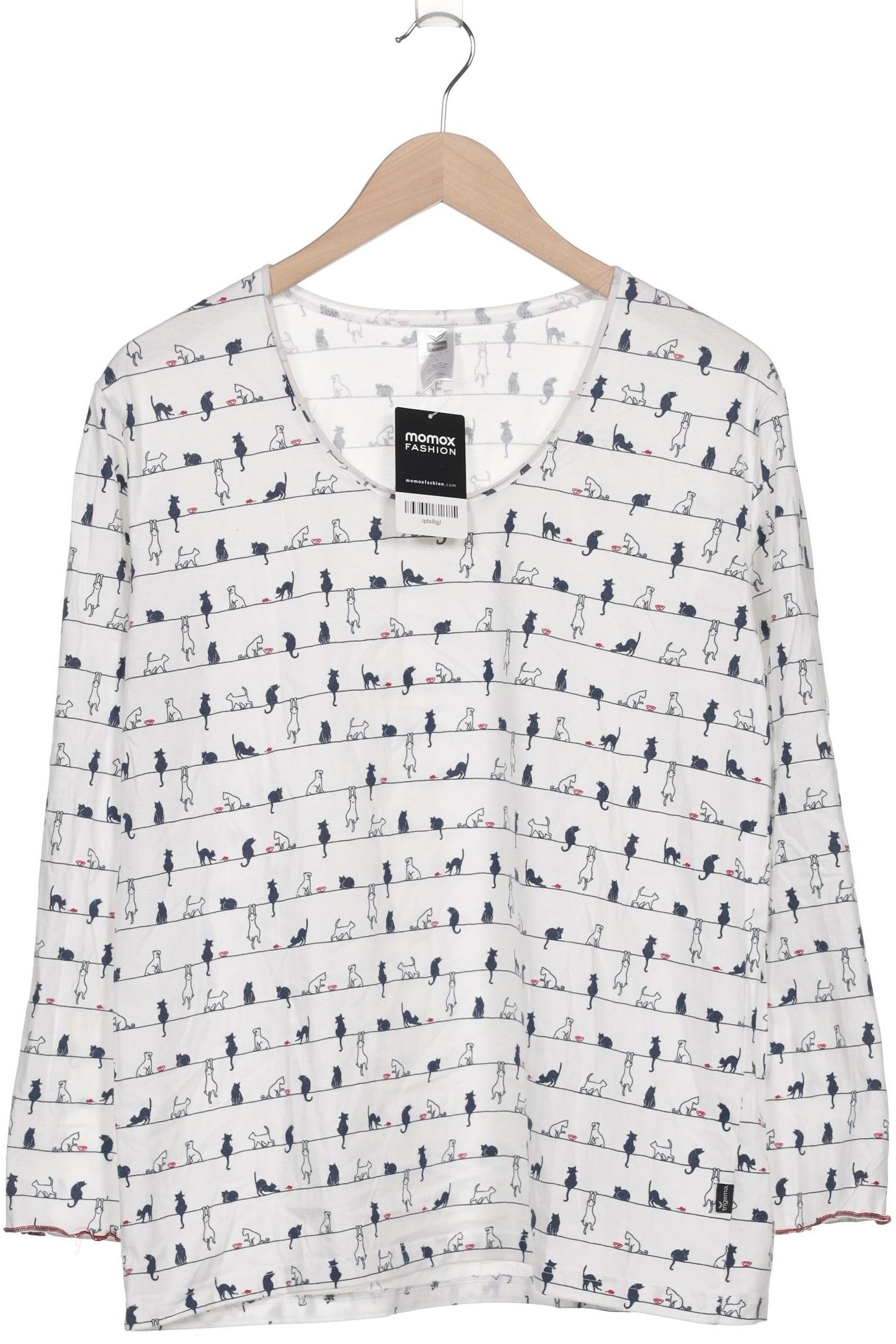 

Trigema Damen Langarmshirt, weiß, Gr. 42