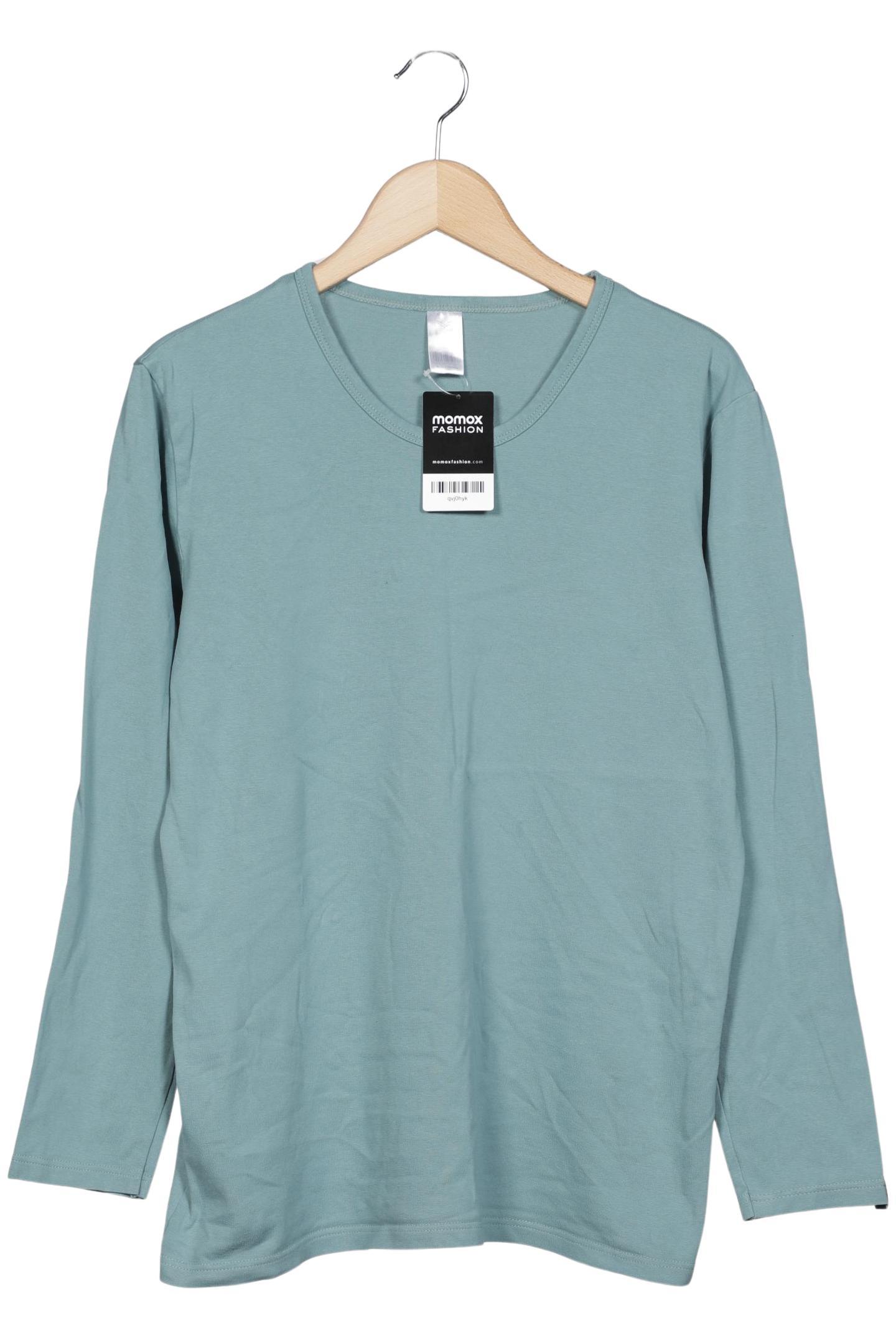 

Trigema Damen Langarmshirt, türkis, Gr. 44