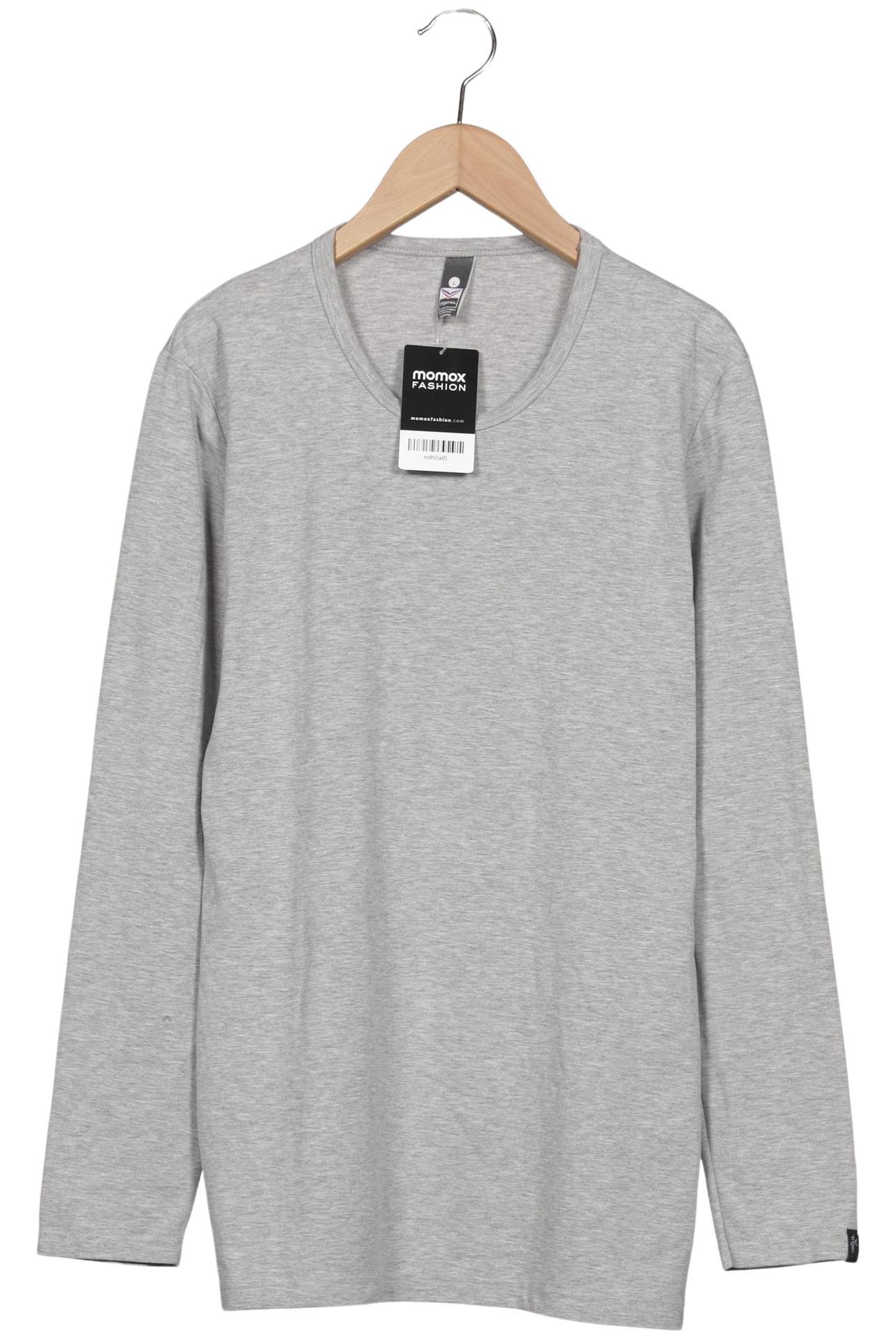 

Trigema Damen Langarmshirt, grau, Gr. 42