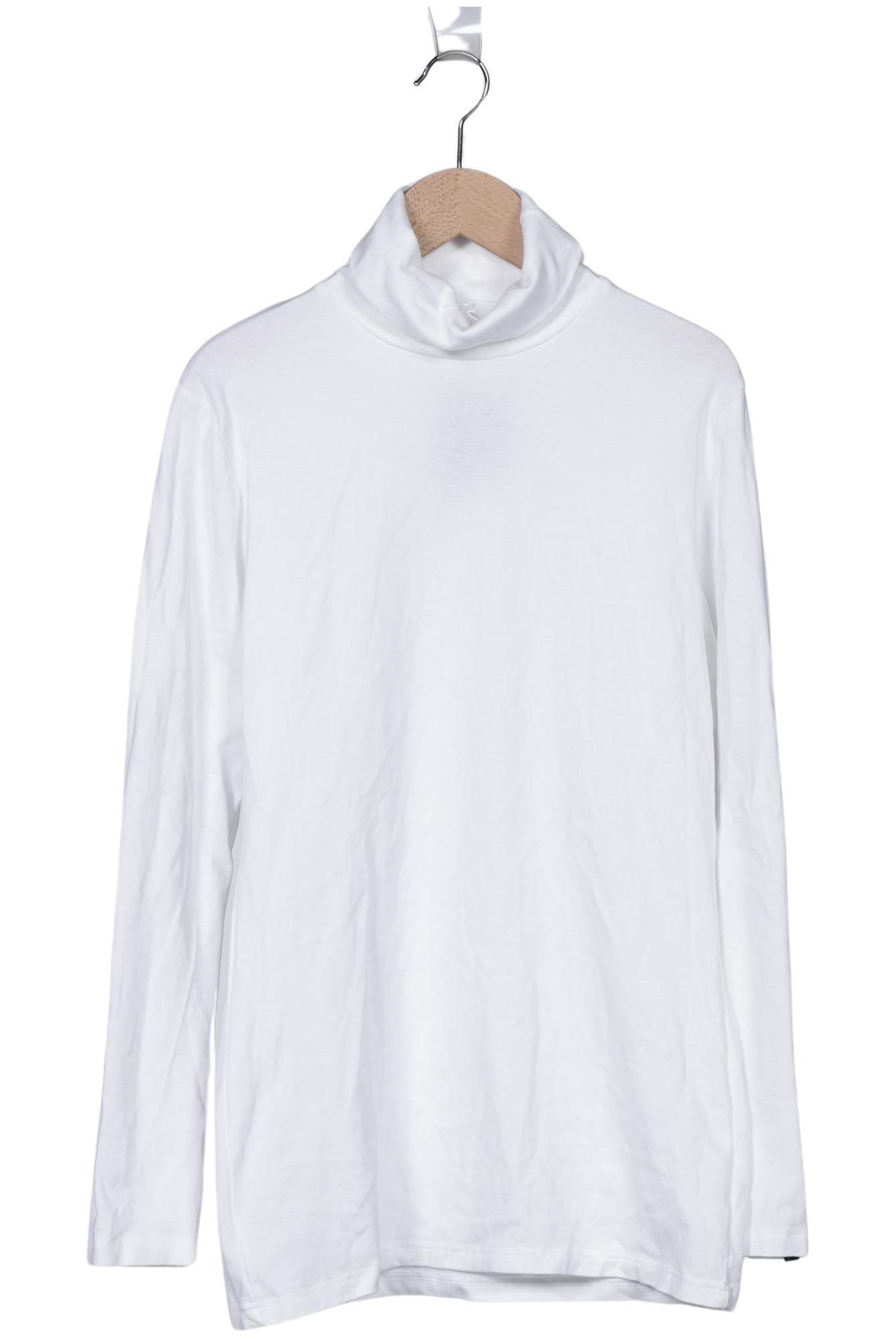 

Trigema Damen Langarmshirt, weiß, Gr. 38