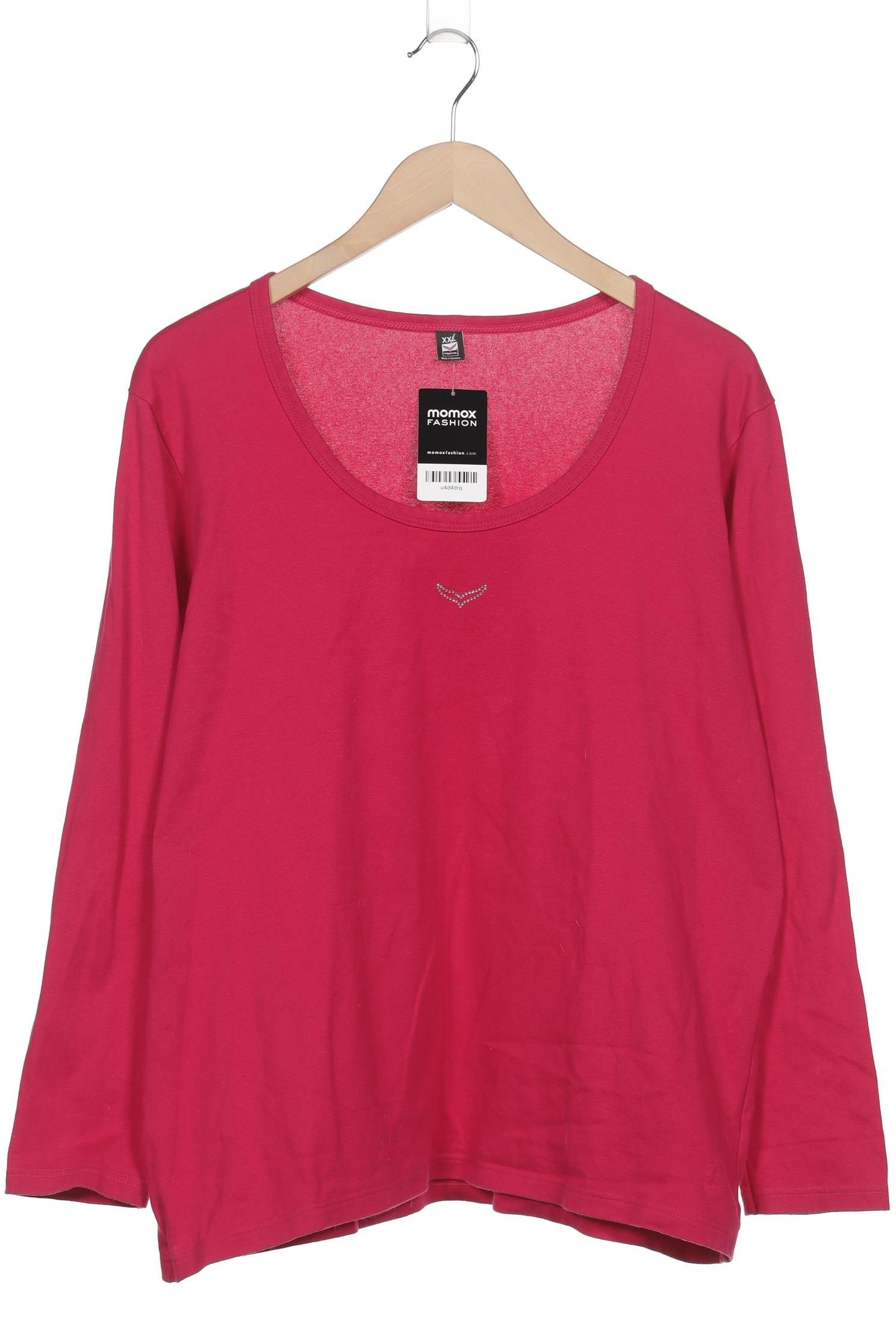 

Trigema Damen Langarmshirt, pink, Gr. 46