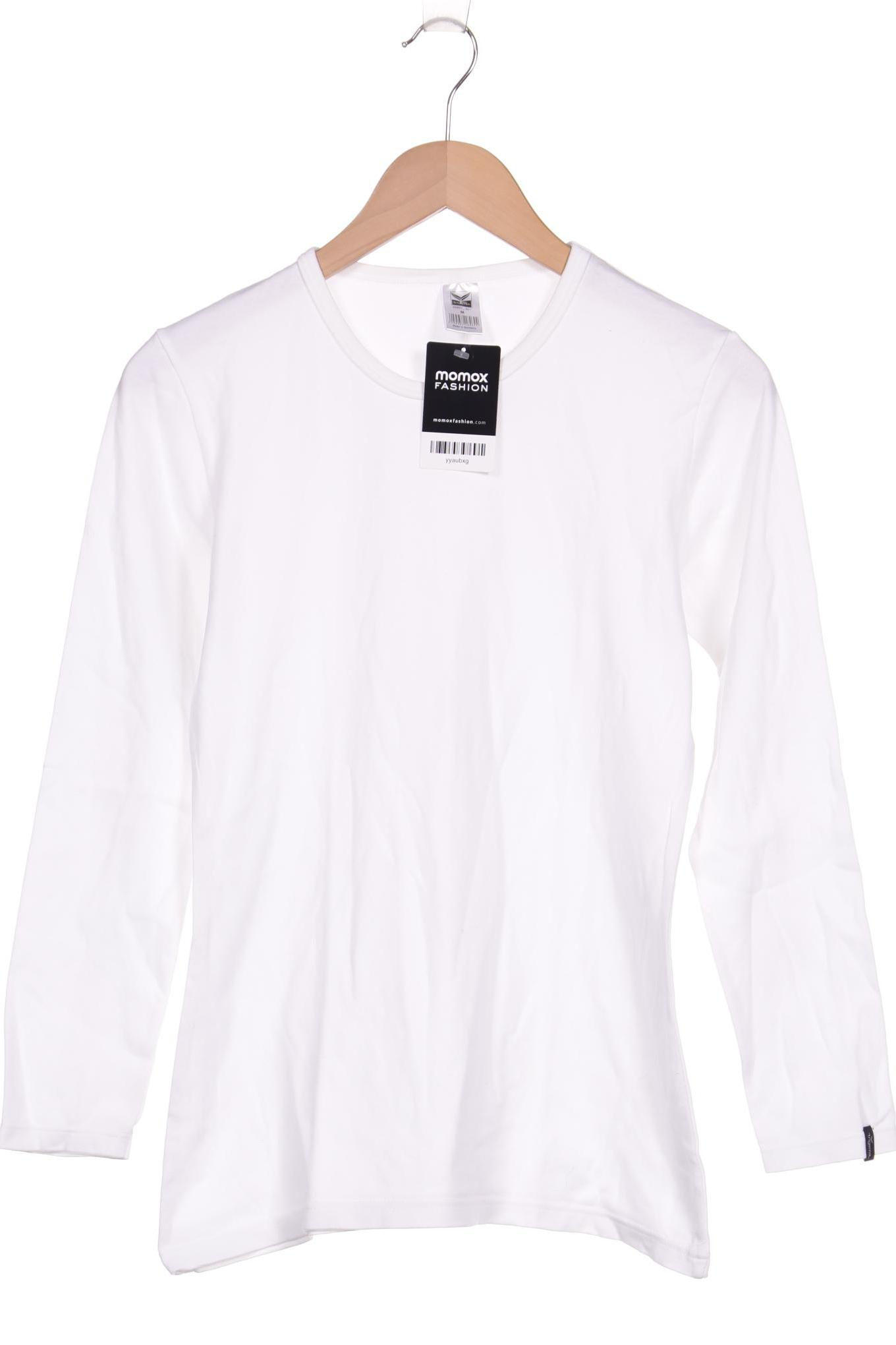 

Trigema Damen Langarmshirt, weiß, Gr. 38