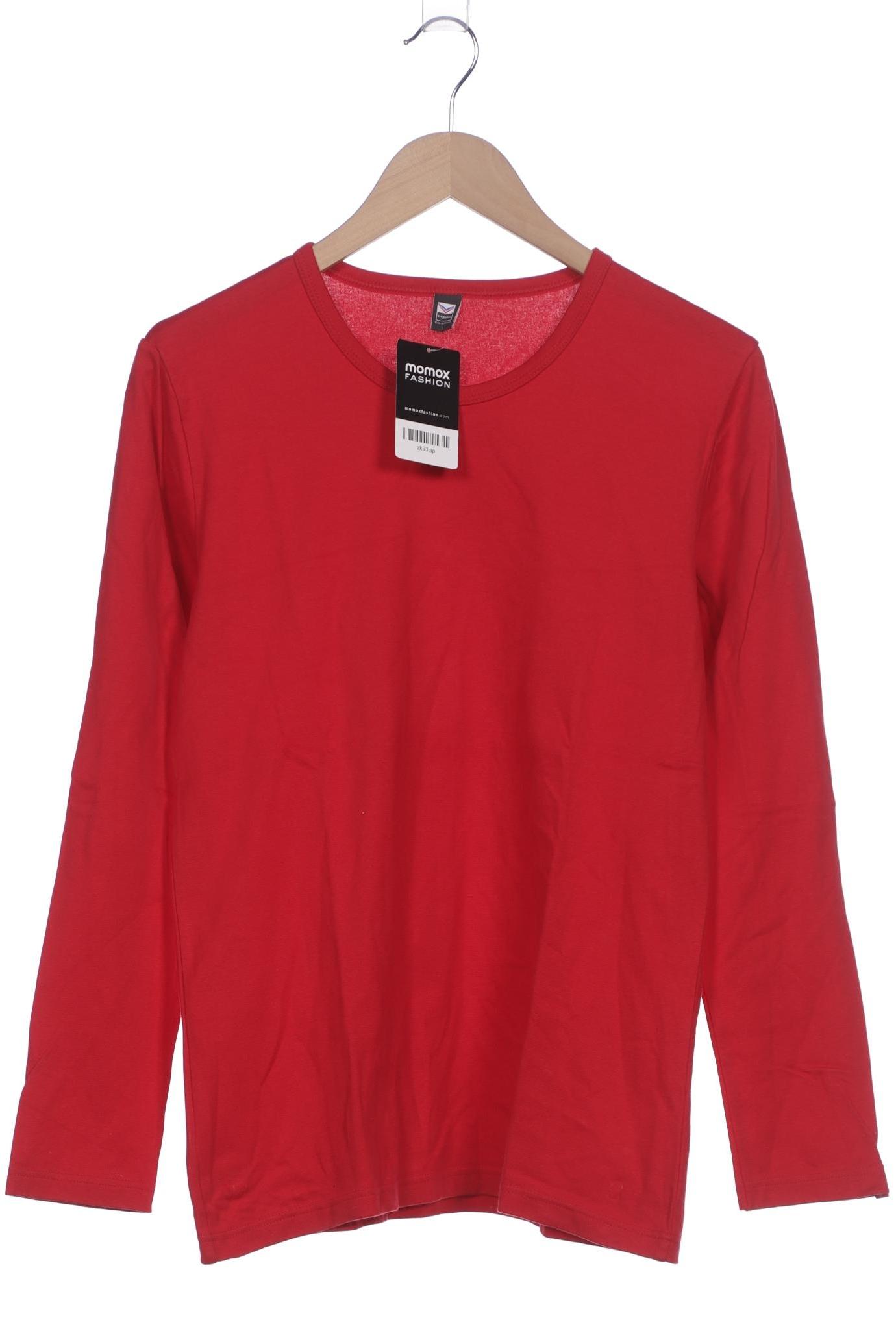 

Trigema Damen Langarmshirt, rot, Gr. 42
