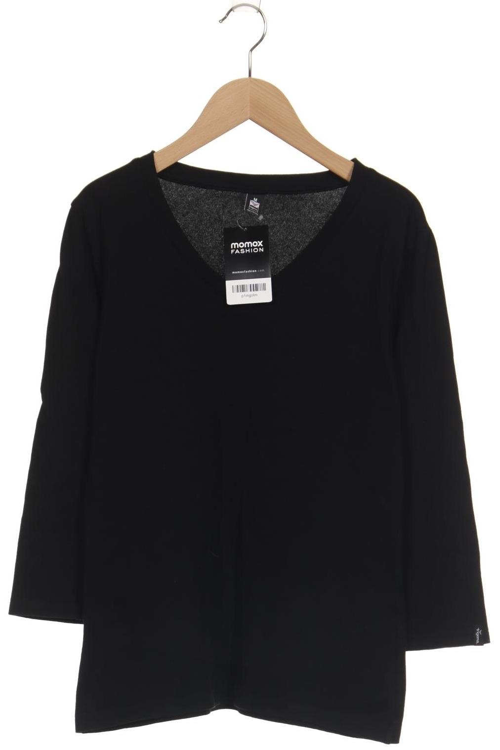 

Trigema Damen Langarmshirt, schwarz, Gr. 38