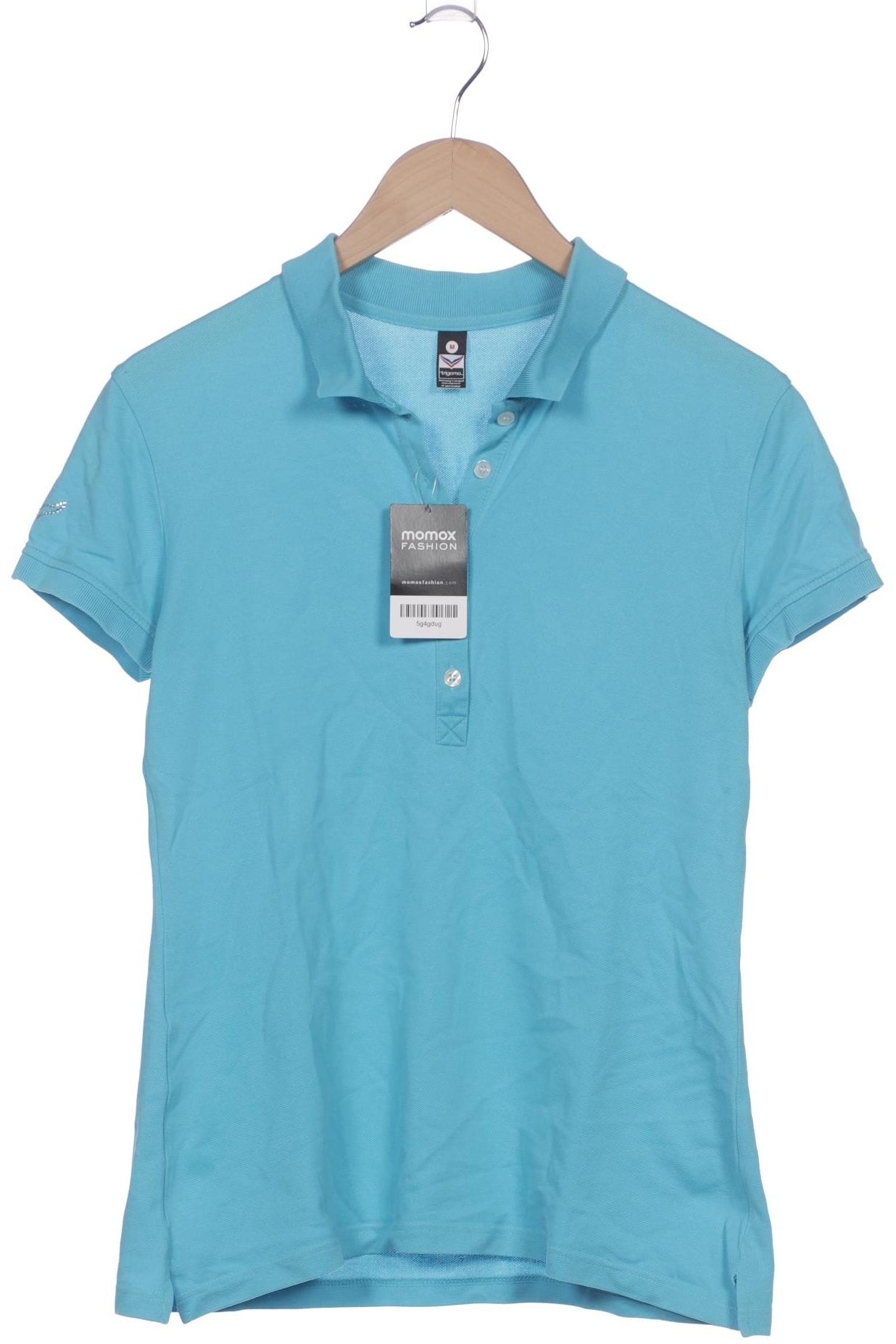 

Trigema Damen Poloshirt, blau, Gr. 38