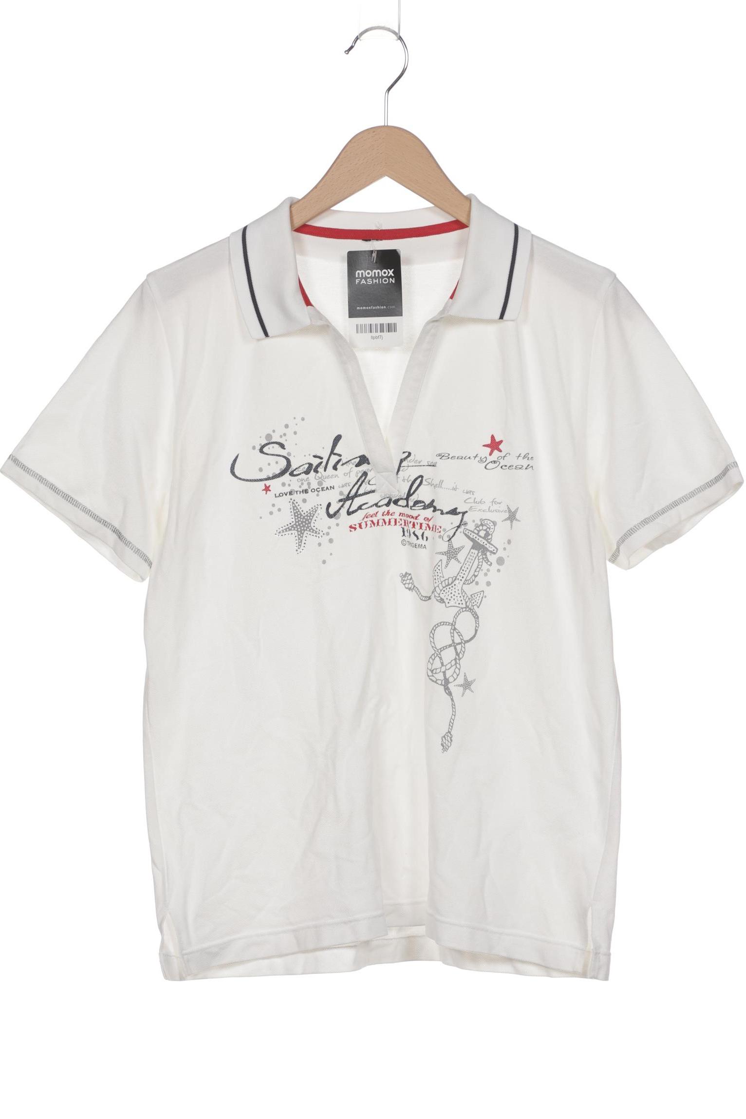 

Trigema Damen Poloshirt, weiß, Gr. 44