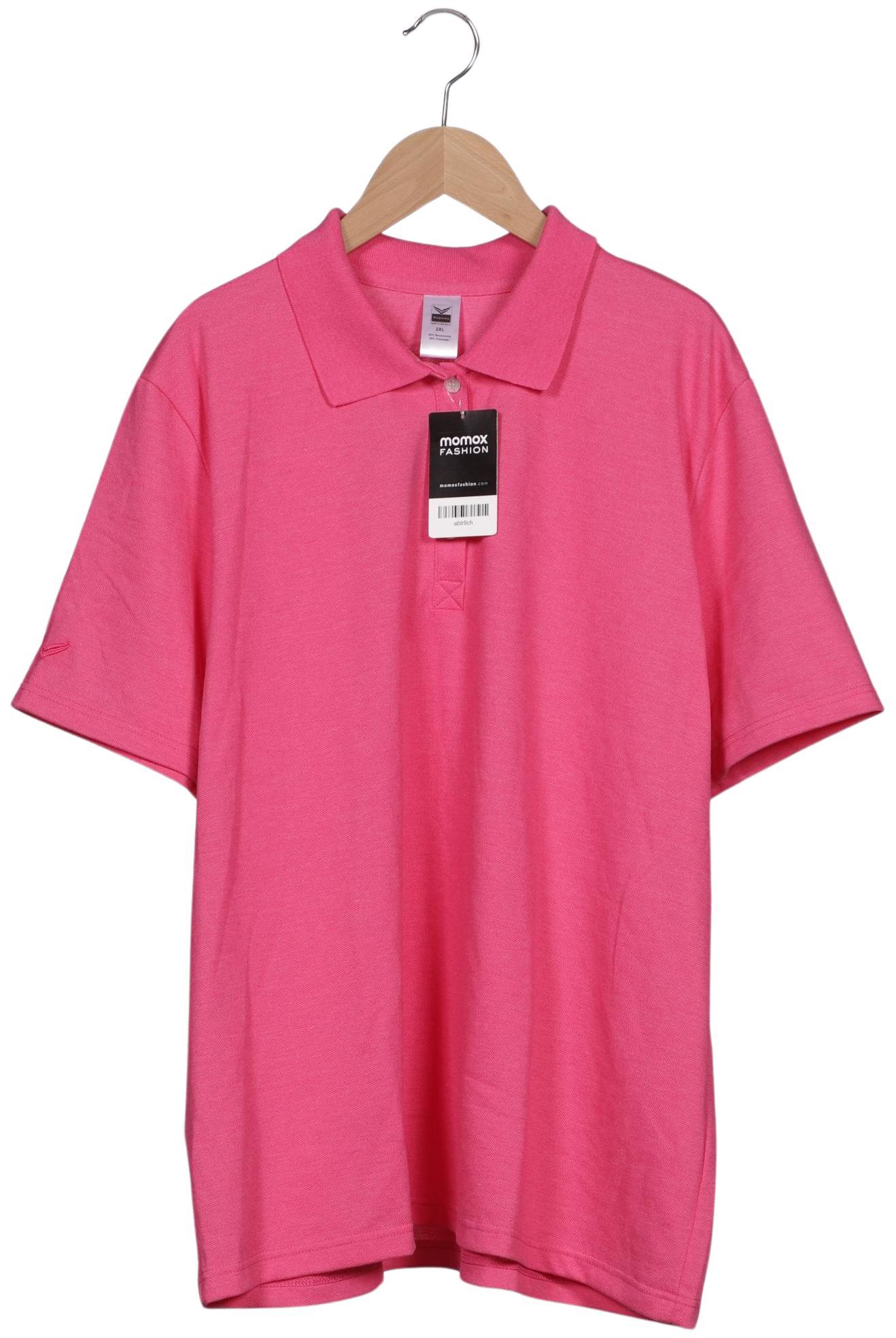 

Trigema Damen Poloshirt, pink, Gr. 46
