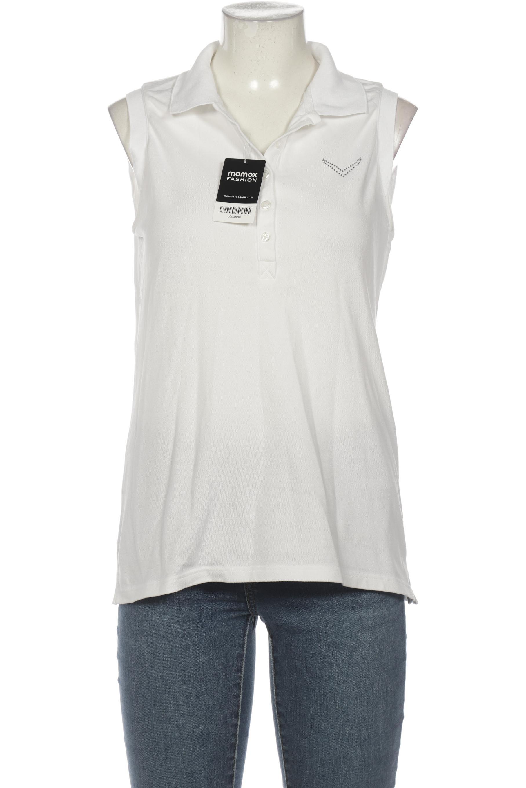 

Trigema Damen Poloshirt, weiß