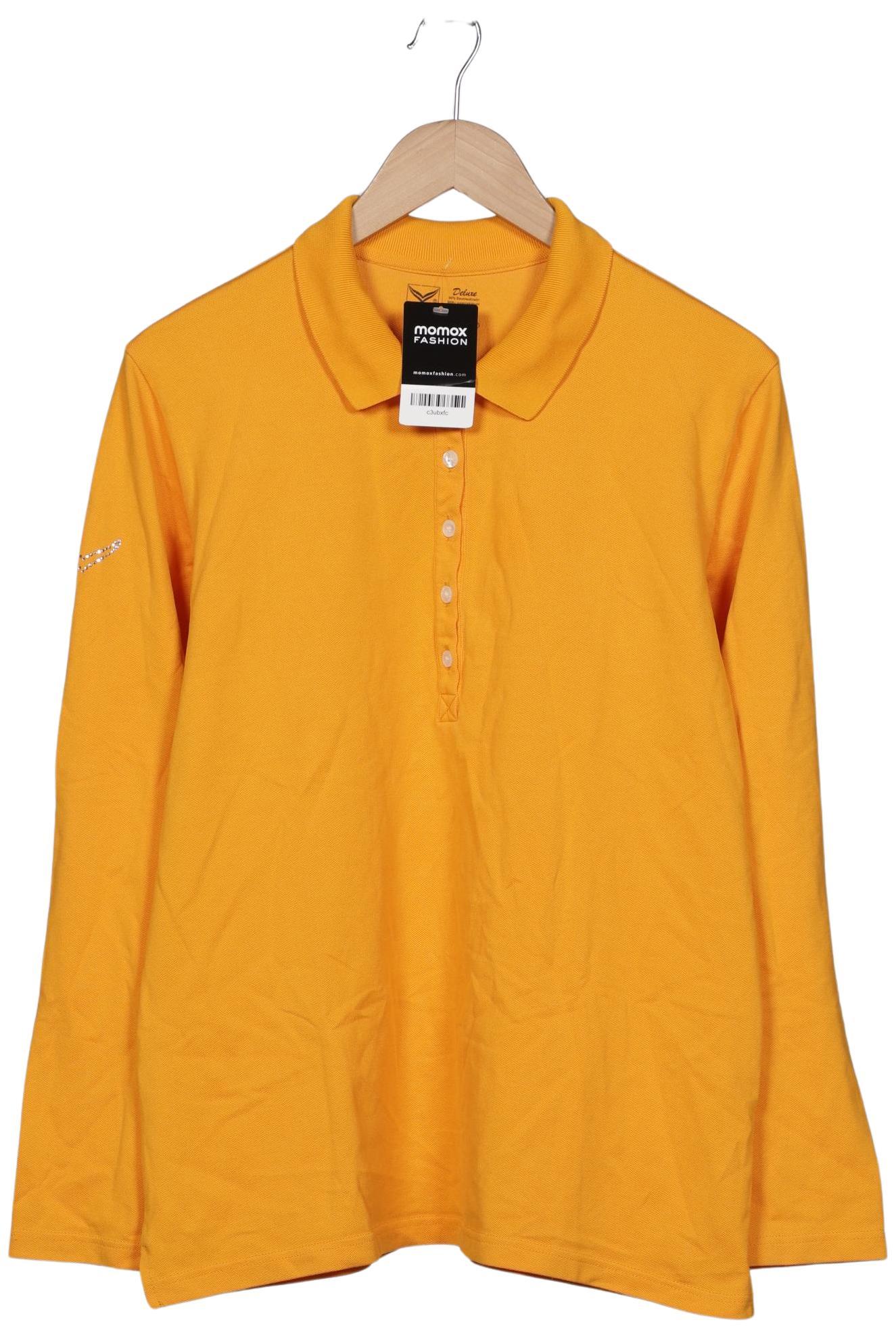 

Trigema Damen Poloshirt, gelb, Gr. 44