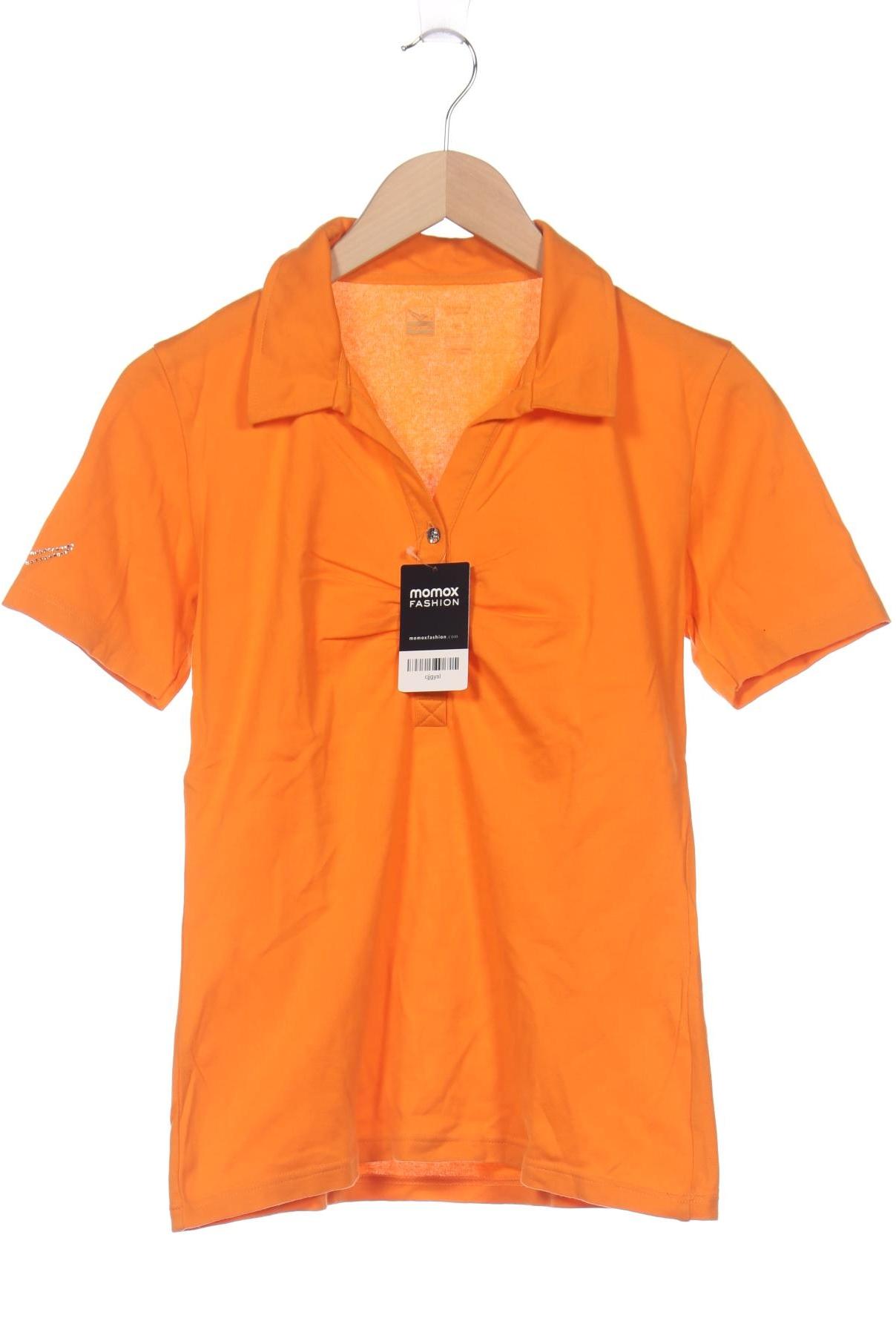 

Trigema Damen Poloshirt, orange, Gr. 38