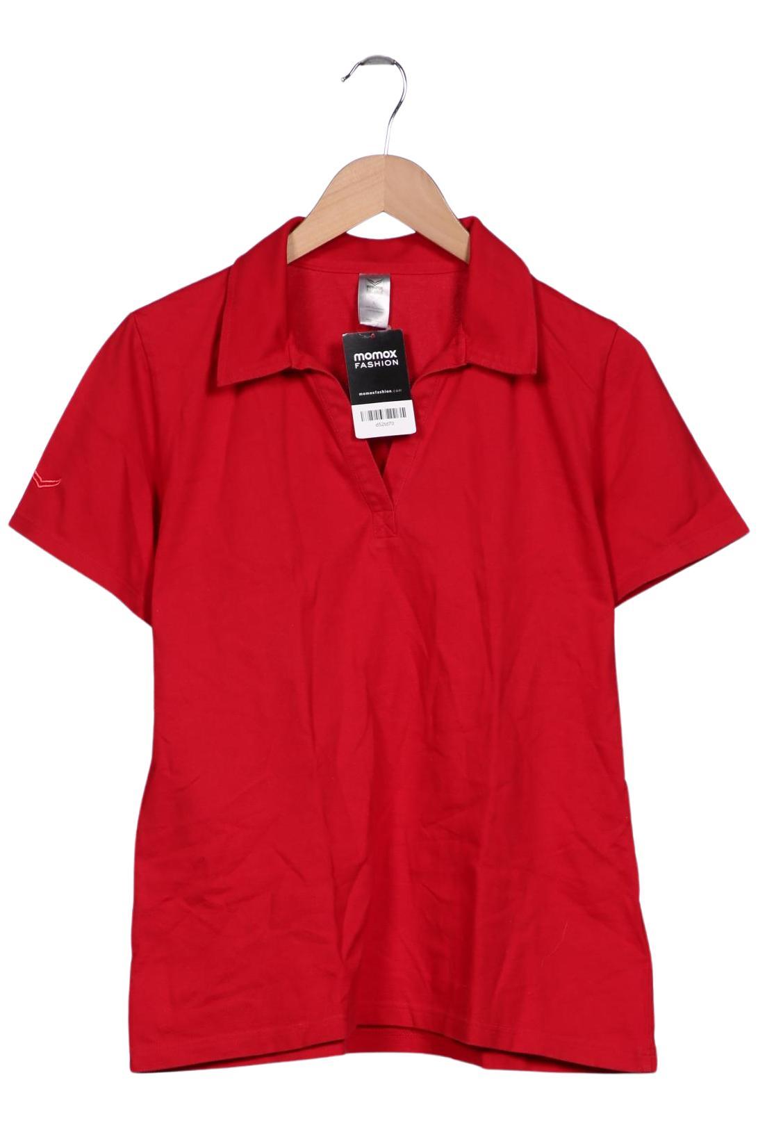 

Trigema Damen Poloshirt, rot, Gr. 42