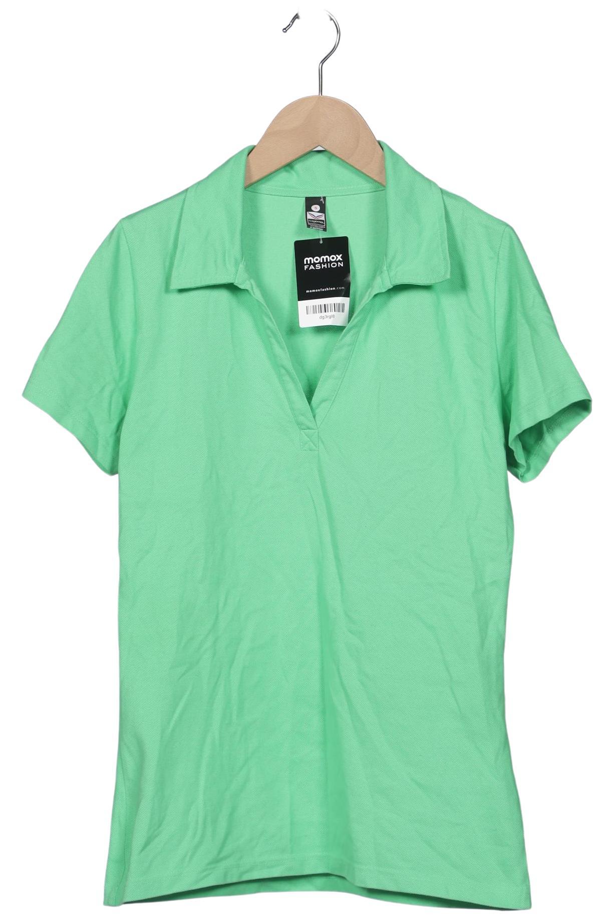 

Trigema Damen Poloshirt, hellgrün, Gr. 36