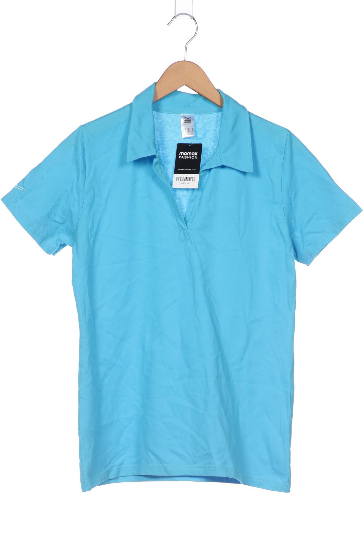 

Trigema Damen Poloshirt, blau, Gr. 42