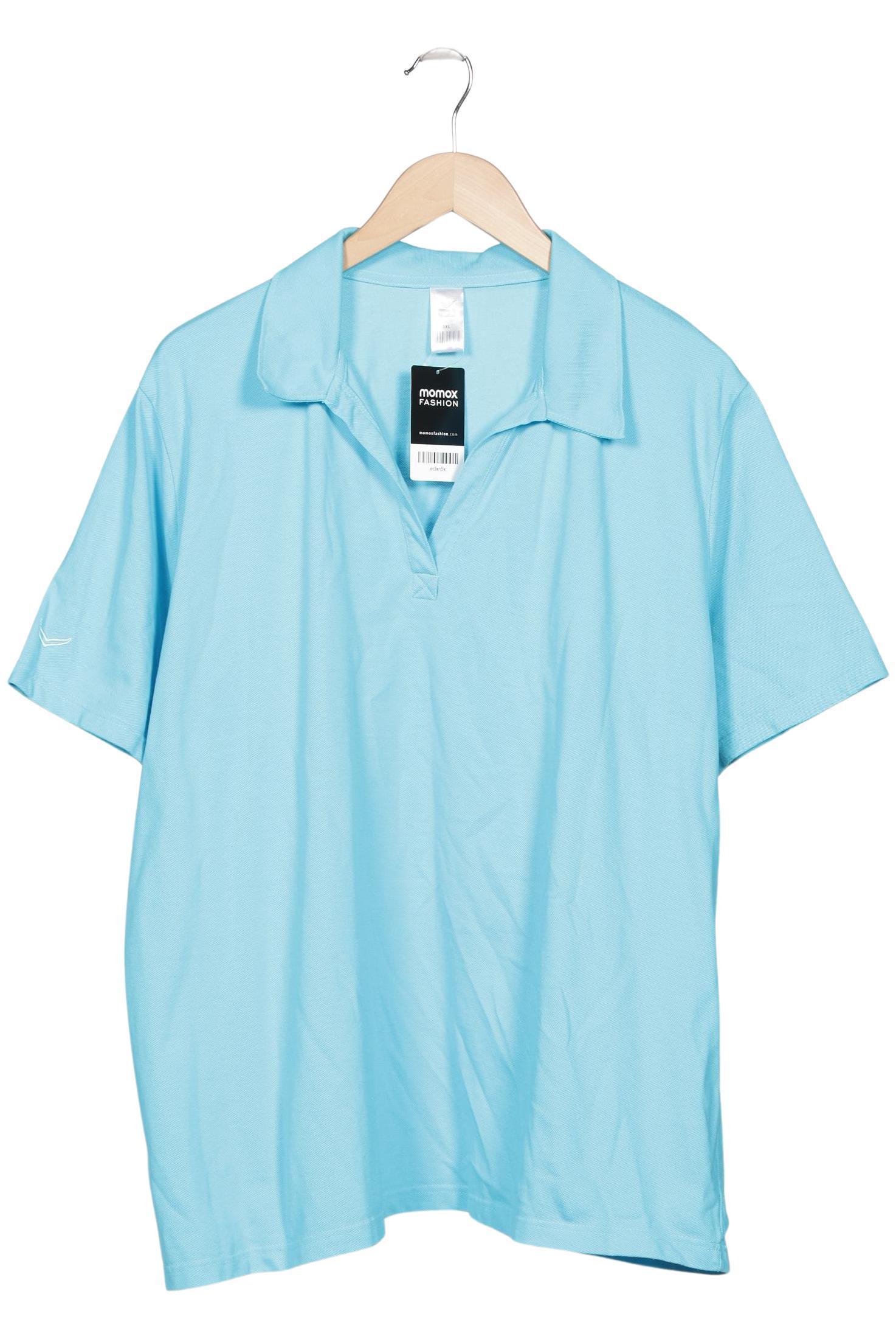 

Trigema Damen Poloshirt, hellblau, Gr. 48