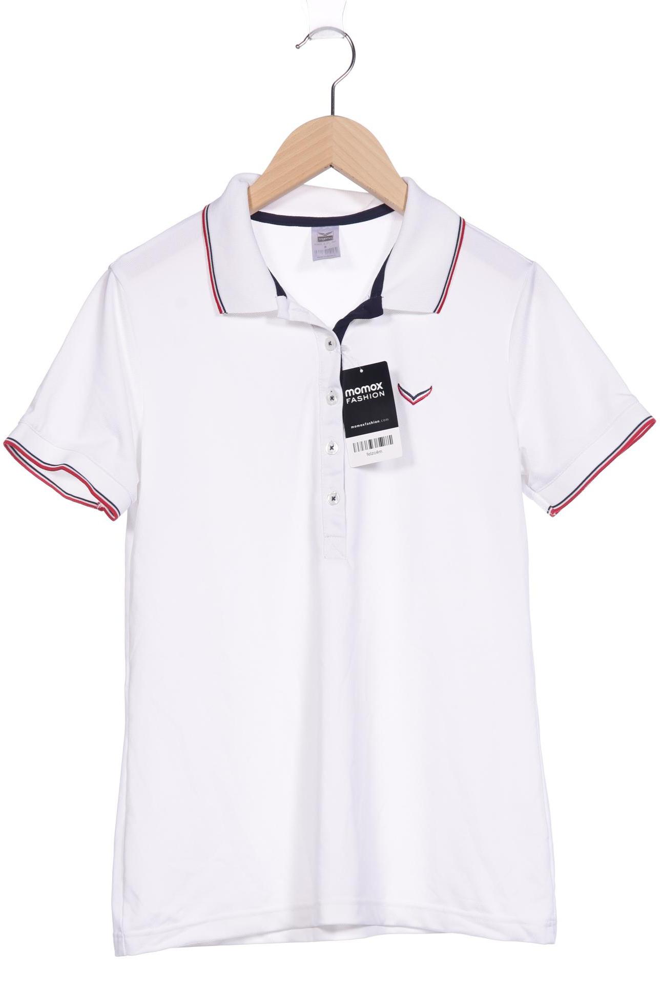 

Trigema Damen Poloshirt, weiß, Gr. 36