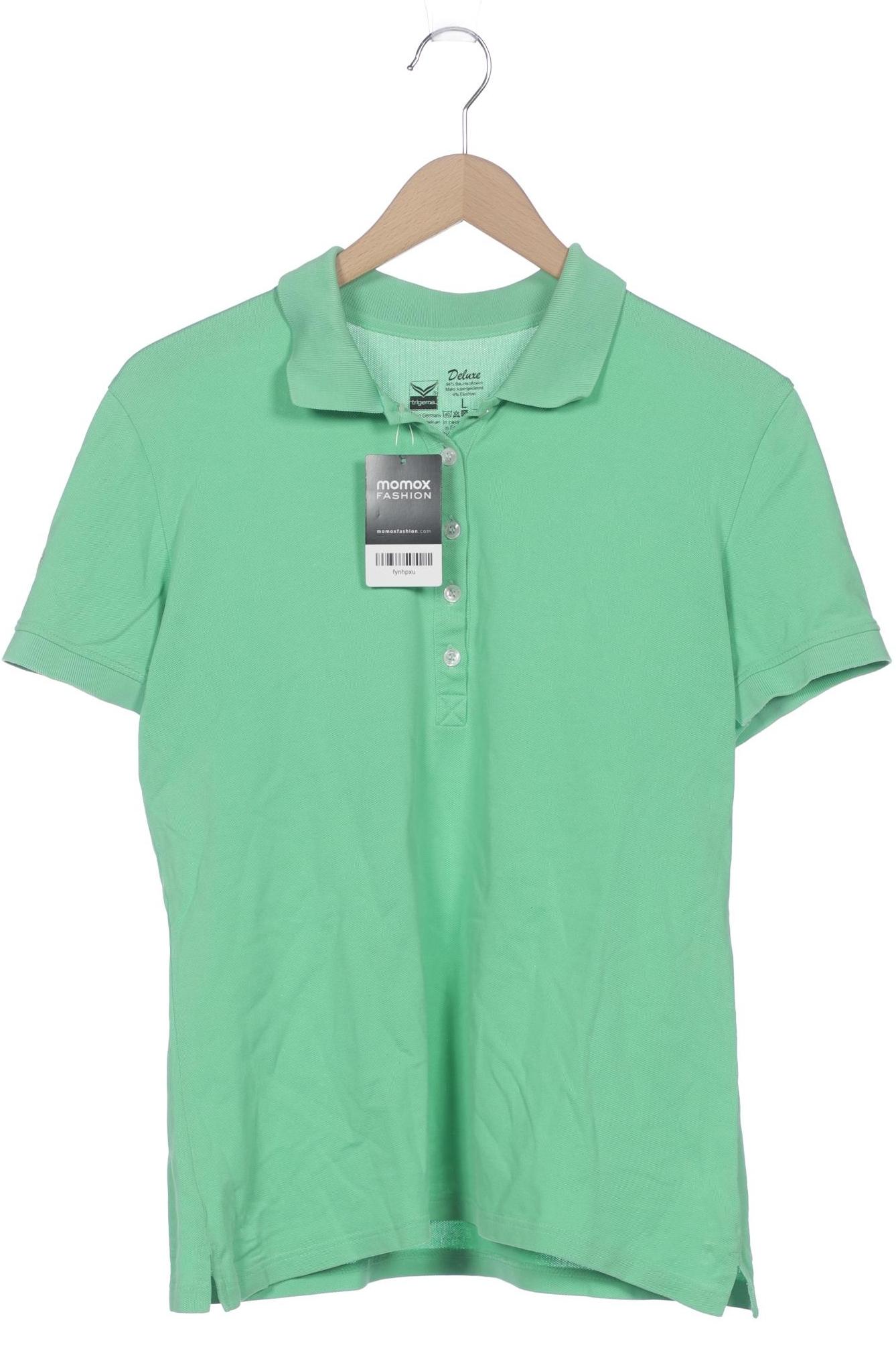 

Trigema Damen Poloshirt, hellgrün, Gr. 42